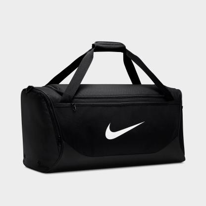 Nithtke Brasilia Training Duffel Bag (Medium, 60L) - Black/Black/White