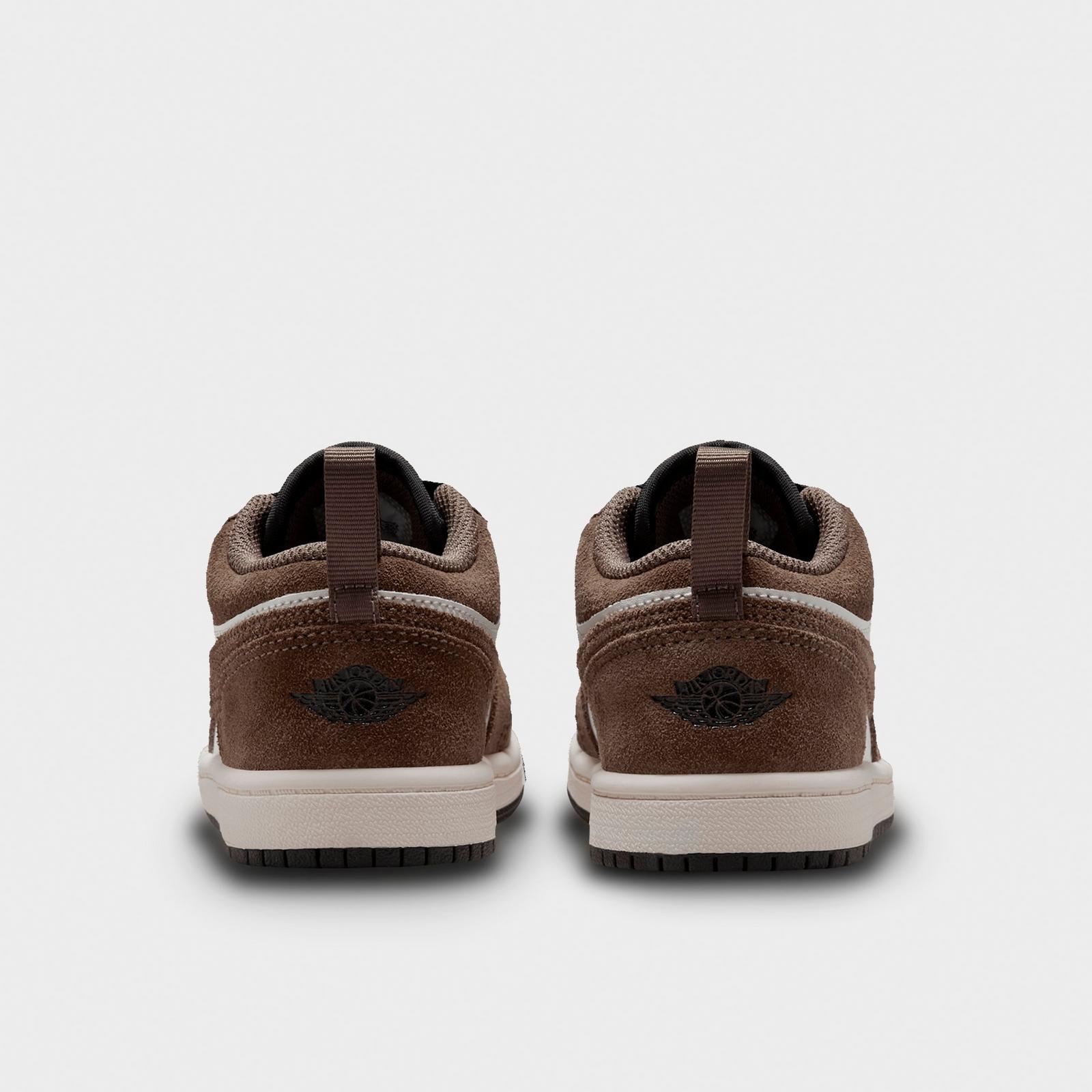 Little Kids' Air Jordan Retro 1 Low OG Casual Shoes - Palomino/Phantom/Sail/Black - view 4