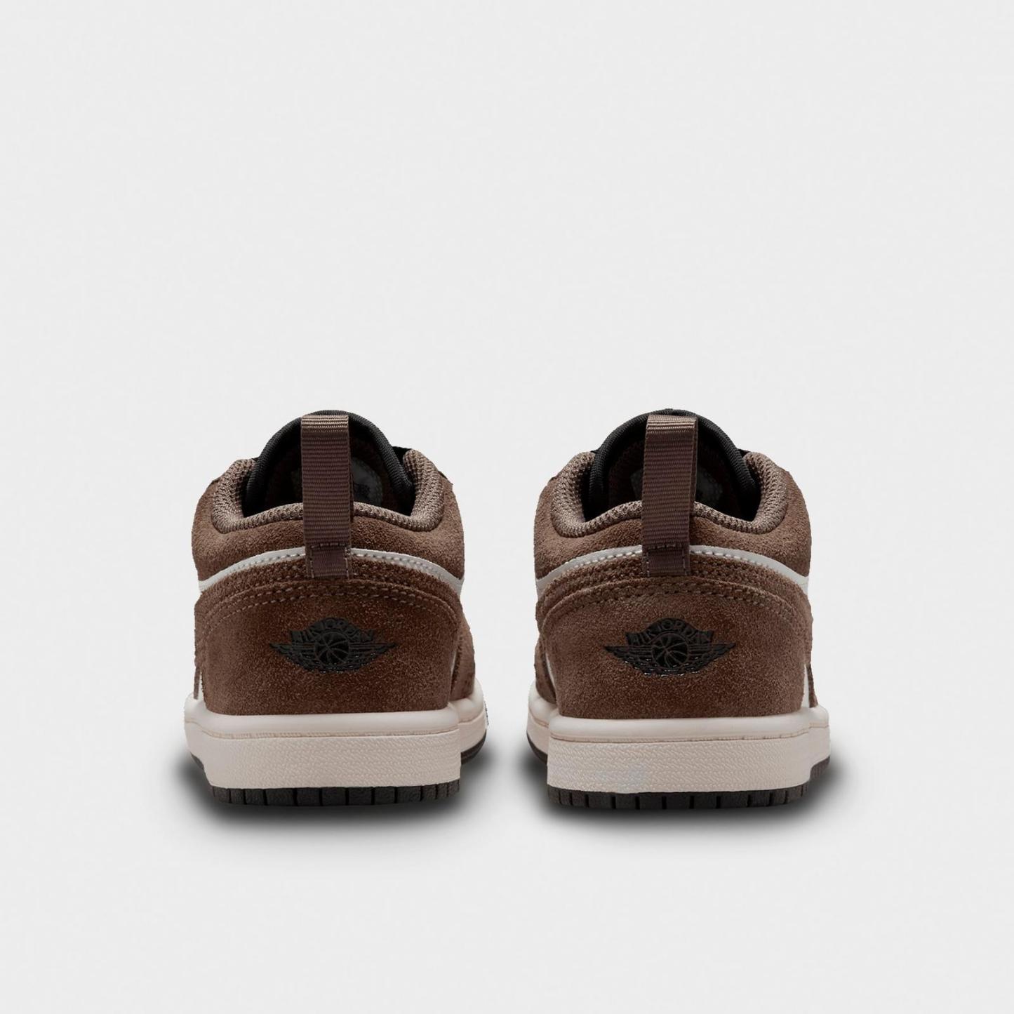 Little Kids' Air Jordan Retro 1 Low OG Casual Shoes - Palomino/Phantom/Sail/Black - view 4