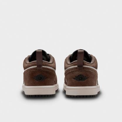 Little Kids' Air Jordan Retro 1 Low OG Casual Shoes - Palomino/Phantom/Sail/Black - view 4