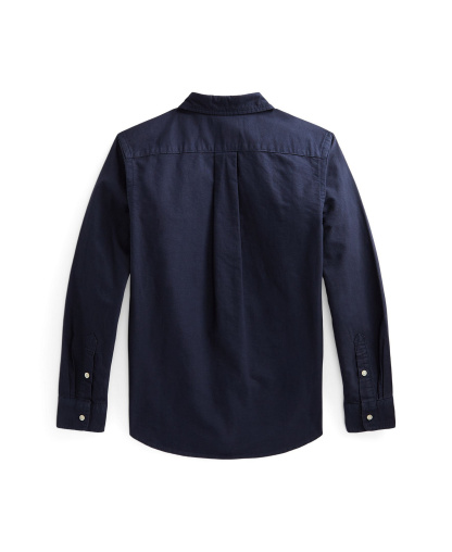 Polo Ralph Lauren Big Boys Garment-Dyed Cotton Oxford Shirt - Rl Navy