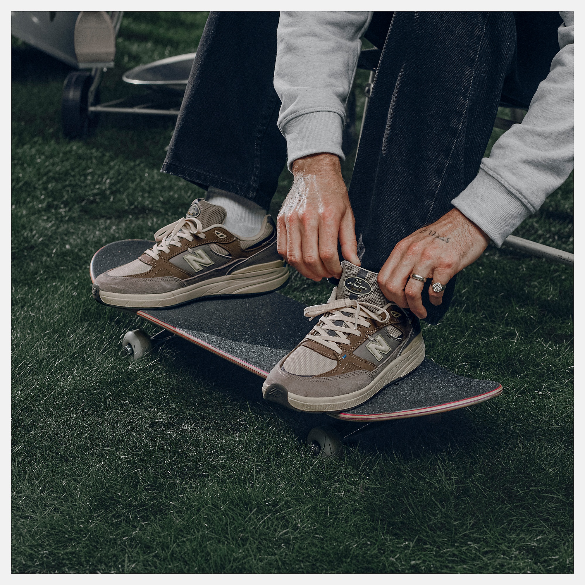 New Balance NB Numeric Andrew Reynolds 933, UN933GRY