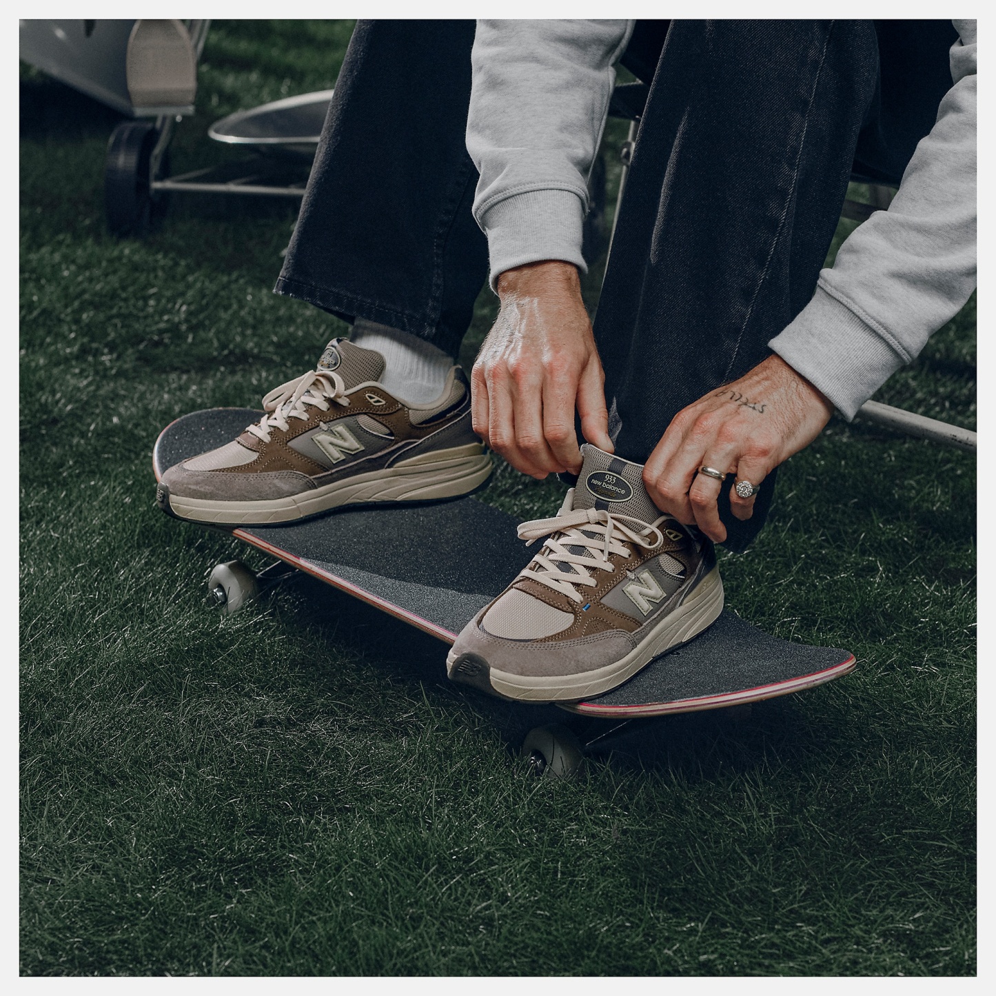 New Balance NB Numeric Andrew Reynolds 933, UN933GRY