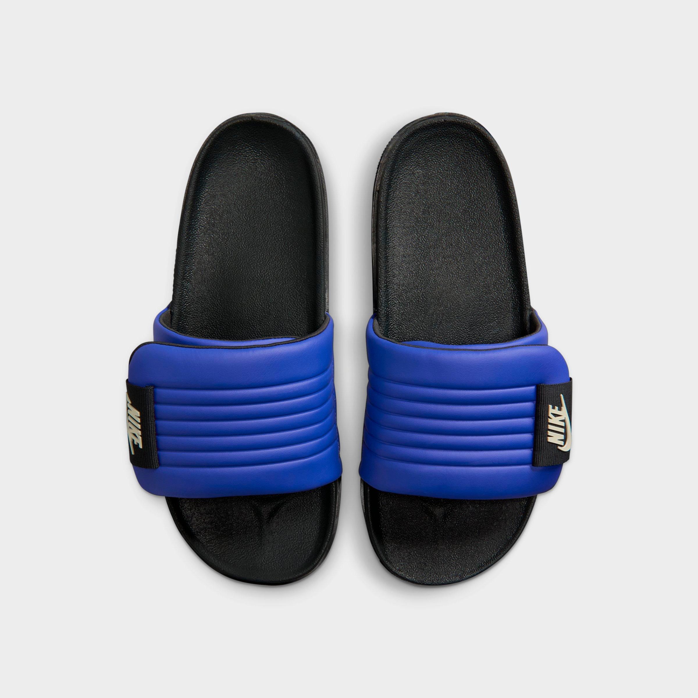 Men's Nithtke Offcourt Adjust Slide Sandals - Lapis/Dark Smoke Grey/Coconut Milk - Top view