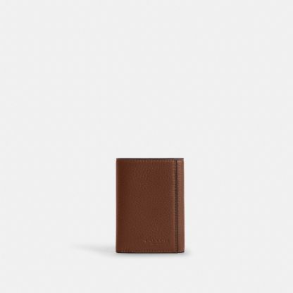 Trifold Wallet - Saddle
