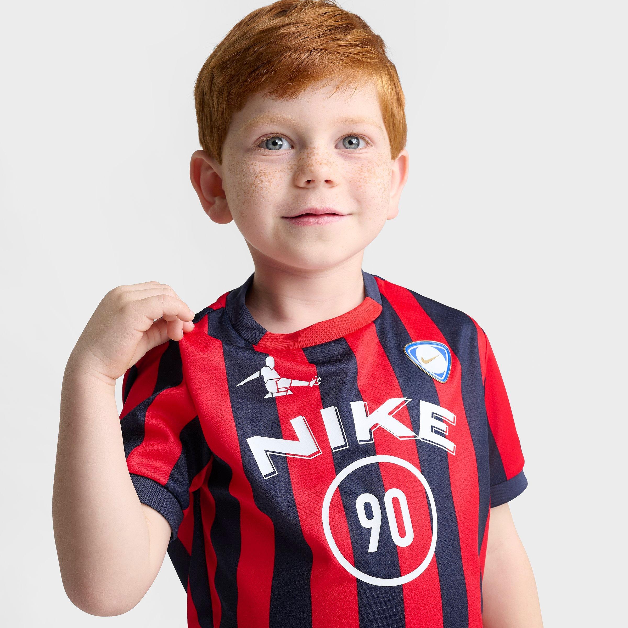 Kids' Toddler Nithtke Goal Mode Soccer Jersey and Shorts Set - Midnight Navy
