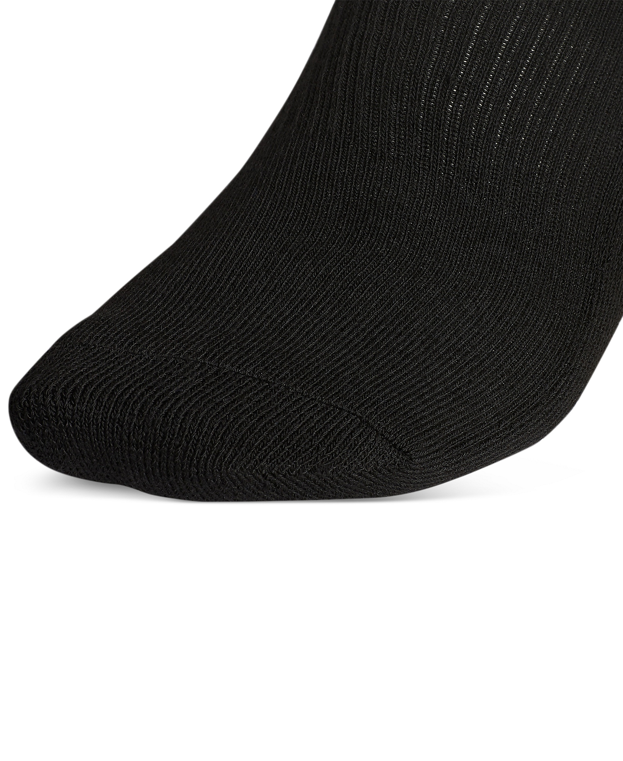 adidas Men's Cushioned Athletic 6-Pack Low Cut Socks - Black