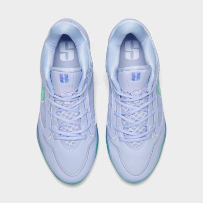 Nithtke Sabrina 4 Basketball Shoes - Palest Purple/Green Glow/Atomic Violet/Victory Lapis - Top view