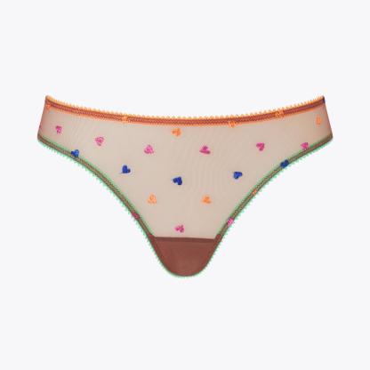 Kurt Geiger London Dora Larsen Brazilian Briefs - Brown