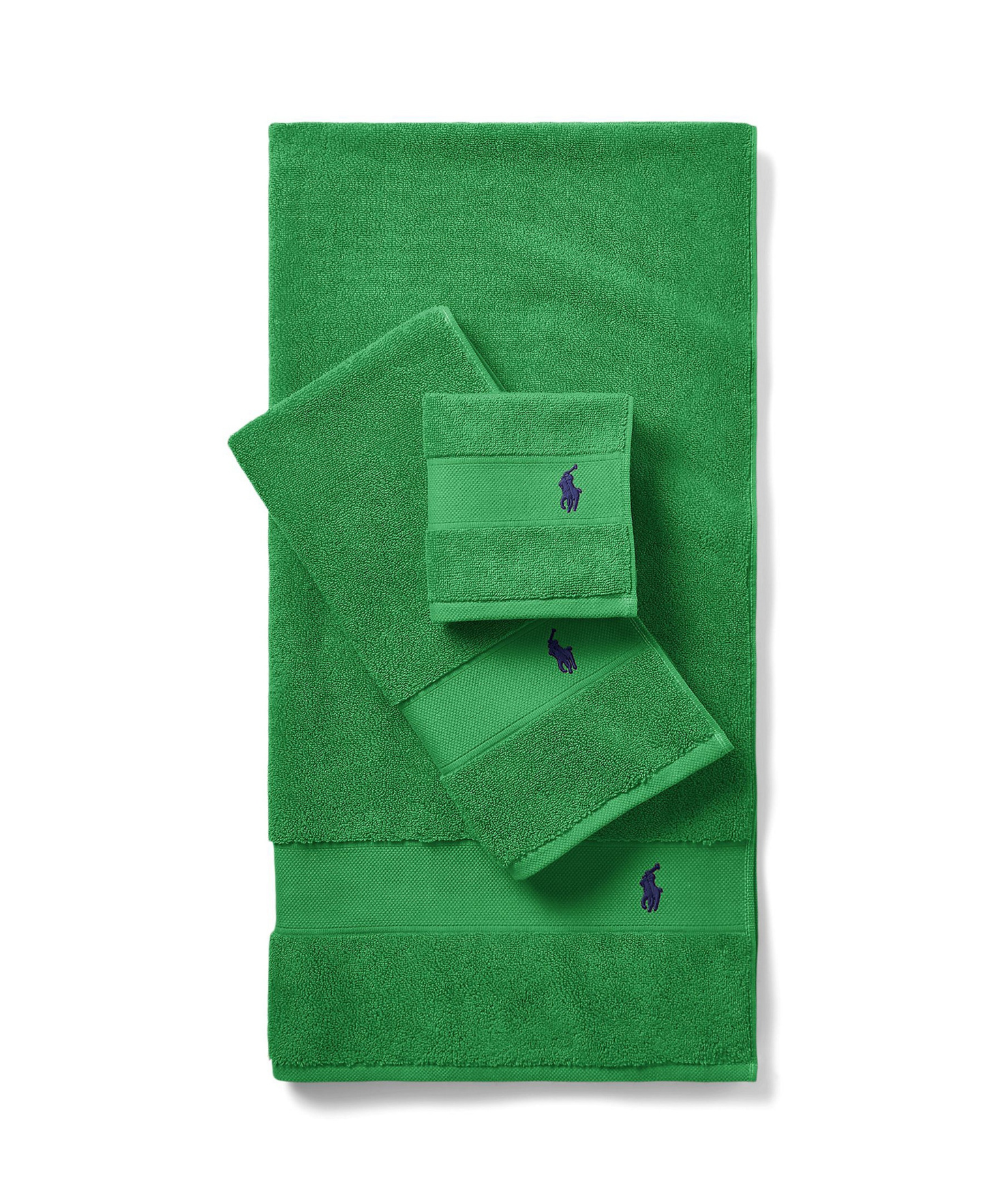 Polo Ralph Lauren Polo Player Cotton Bath Towel, 58" x 30" - Billiard