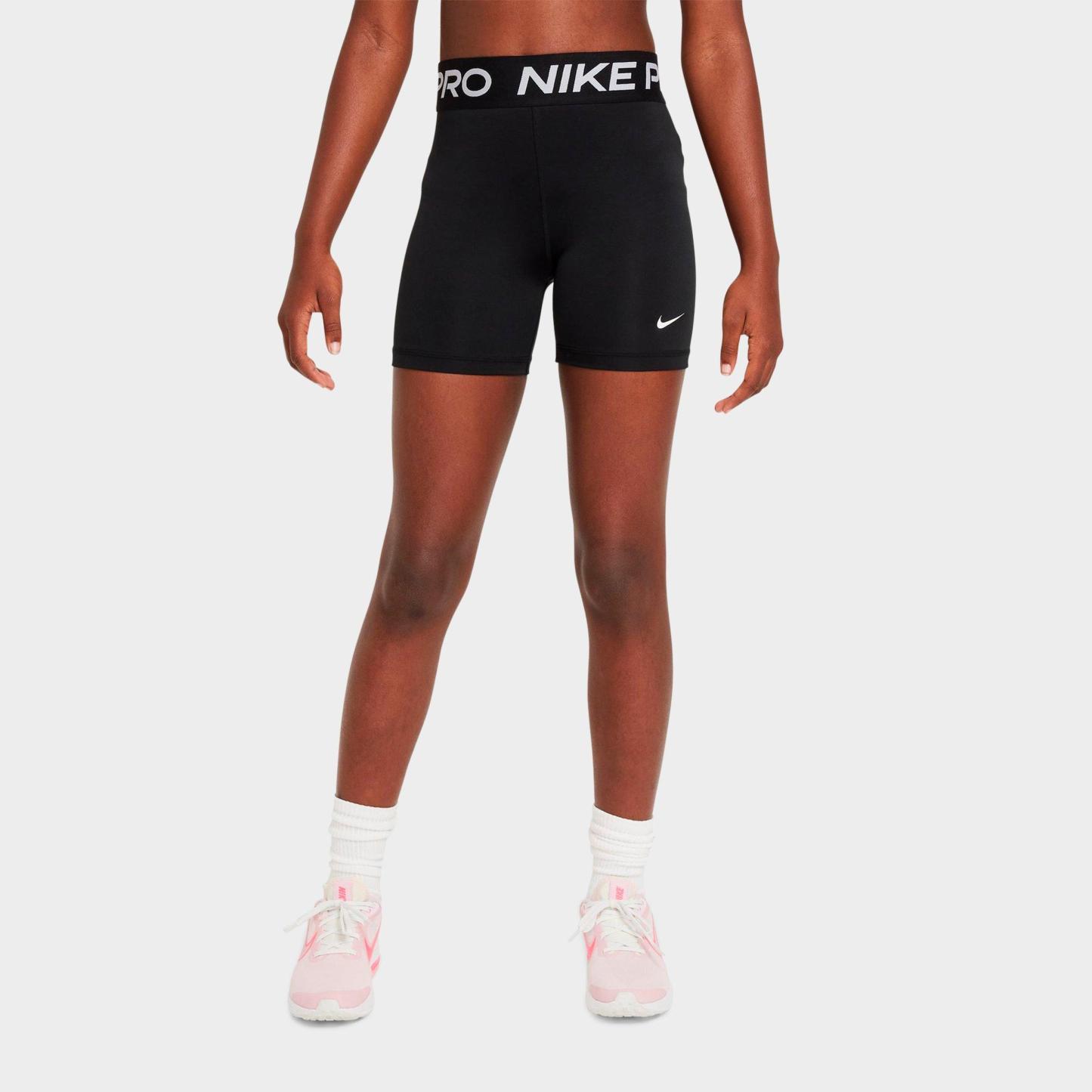 Girls' Big Kids' Nithtke Pro High-Waisted Bike Shorts - Black