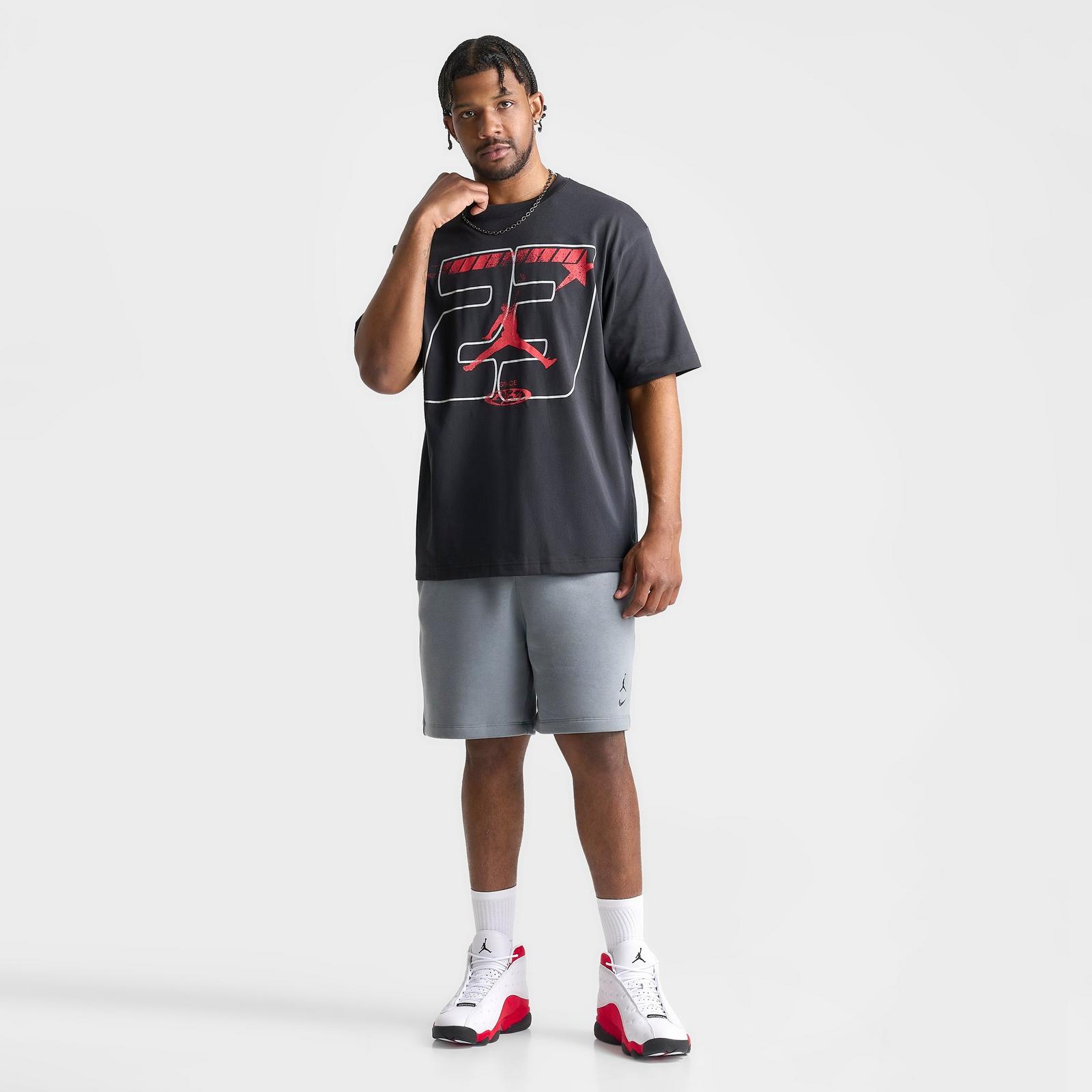 Men's Jordan 23 Star Graphic T-Shirt - Off Noir - view 2