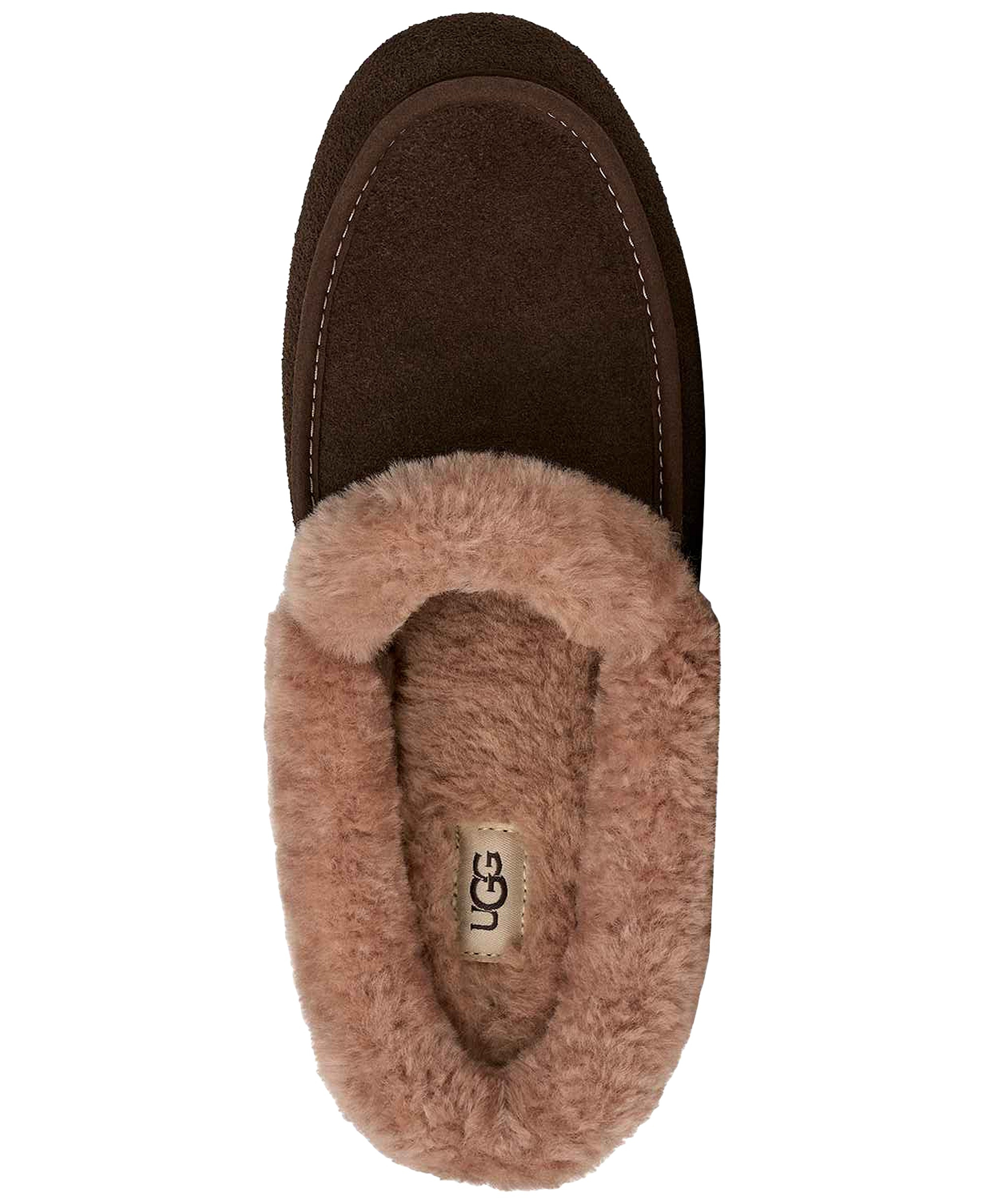 UGG® Women's Ansley Moccasin Slip On Slippers - Dusted Cocoa