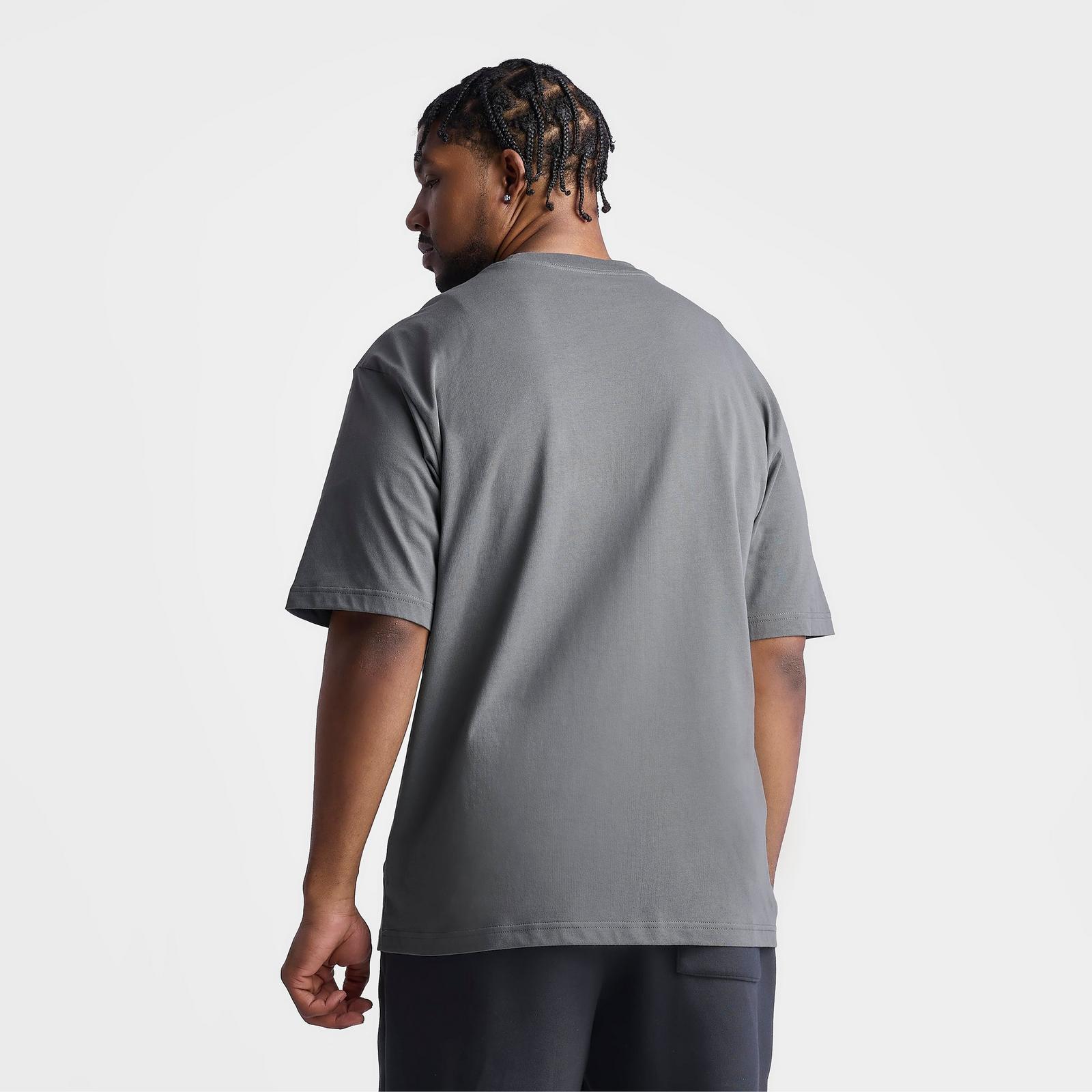 Men's Jordan Embroidered Jumpman T-Shirt - Iron Grey/Black - view 4