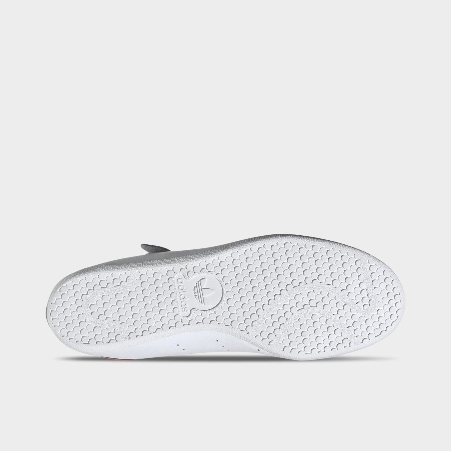 Women's adidas Originals Stan Smith Lo Ballet Shoes - Cloud White/Cloud White/Cloud White - Bottom view