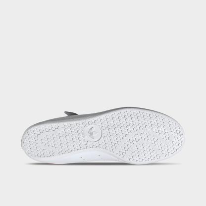 Women's adidas Originals Stan Smith Lo Ballet Shoes - Cloud White/Cloud White/Cloud White - Bottom view