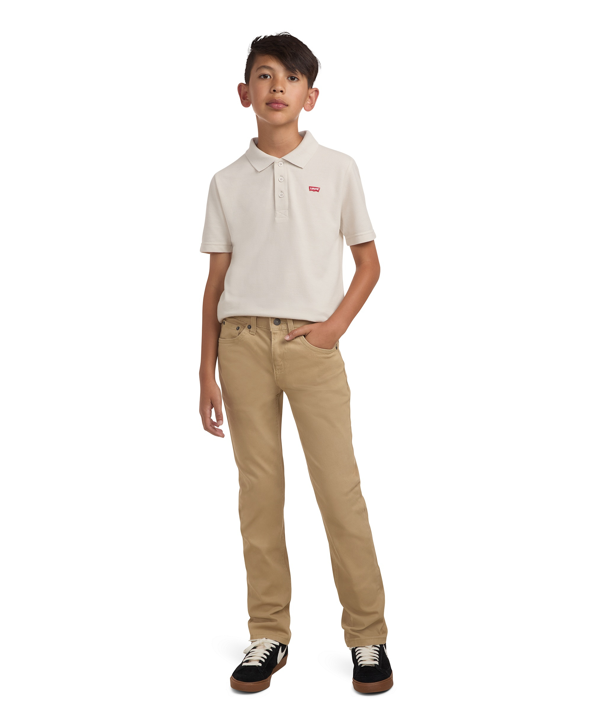 Levi's Boys' 8-20 511 Slim-Fit Sueded Pants - Harvest Gold