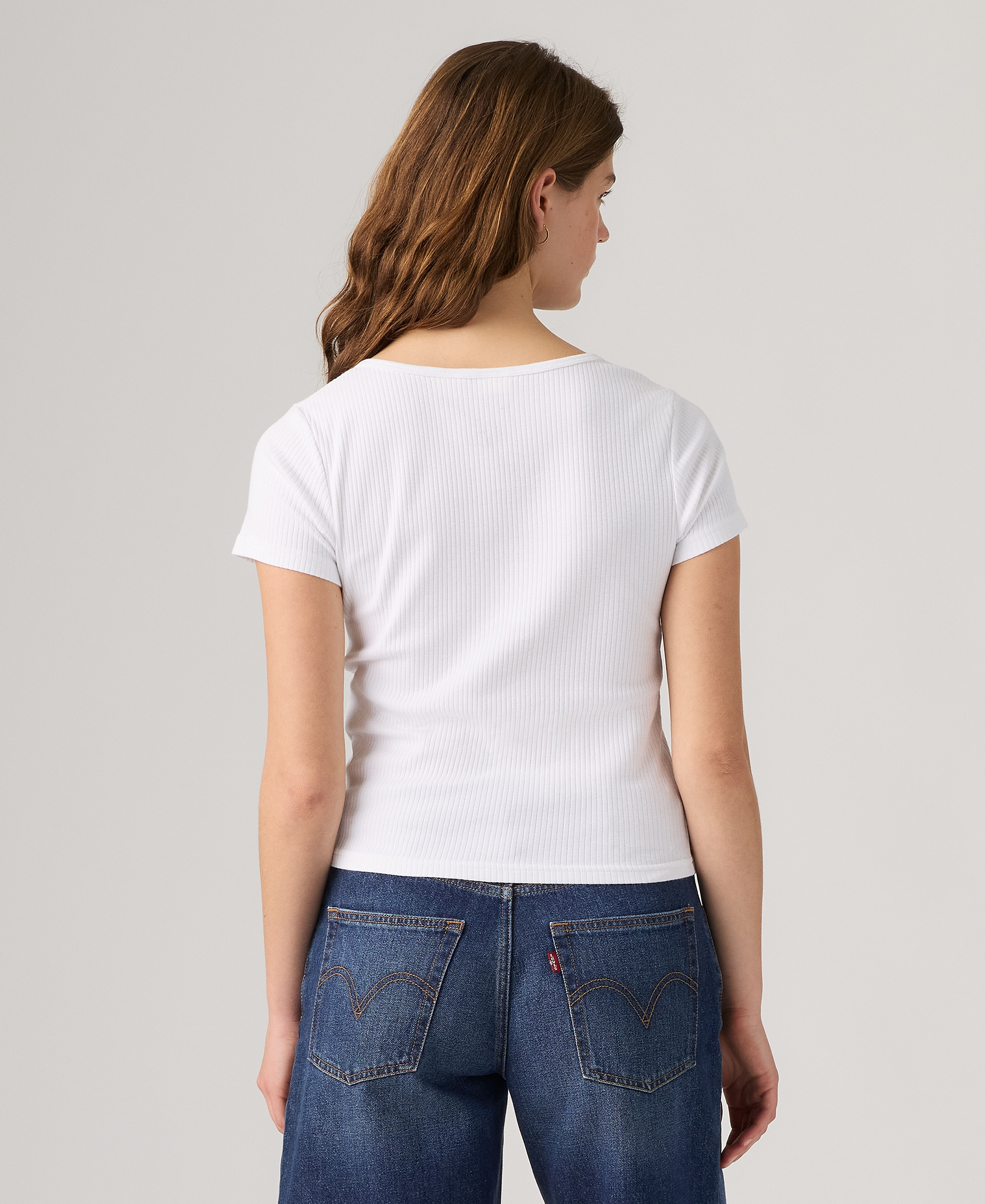 Levi's Women's Austen Button-Up Short-Sleeve Top - Bright White
