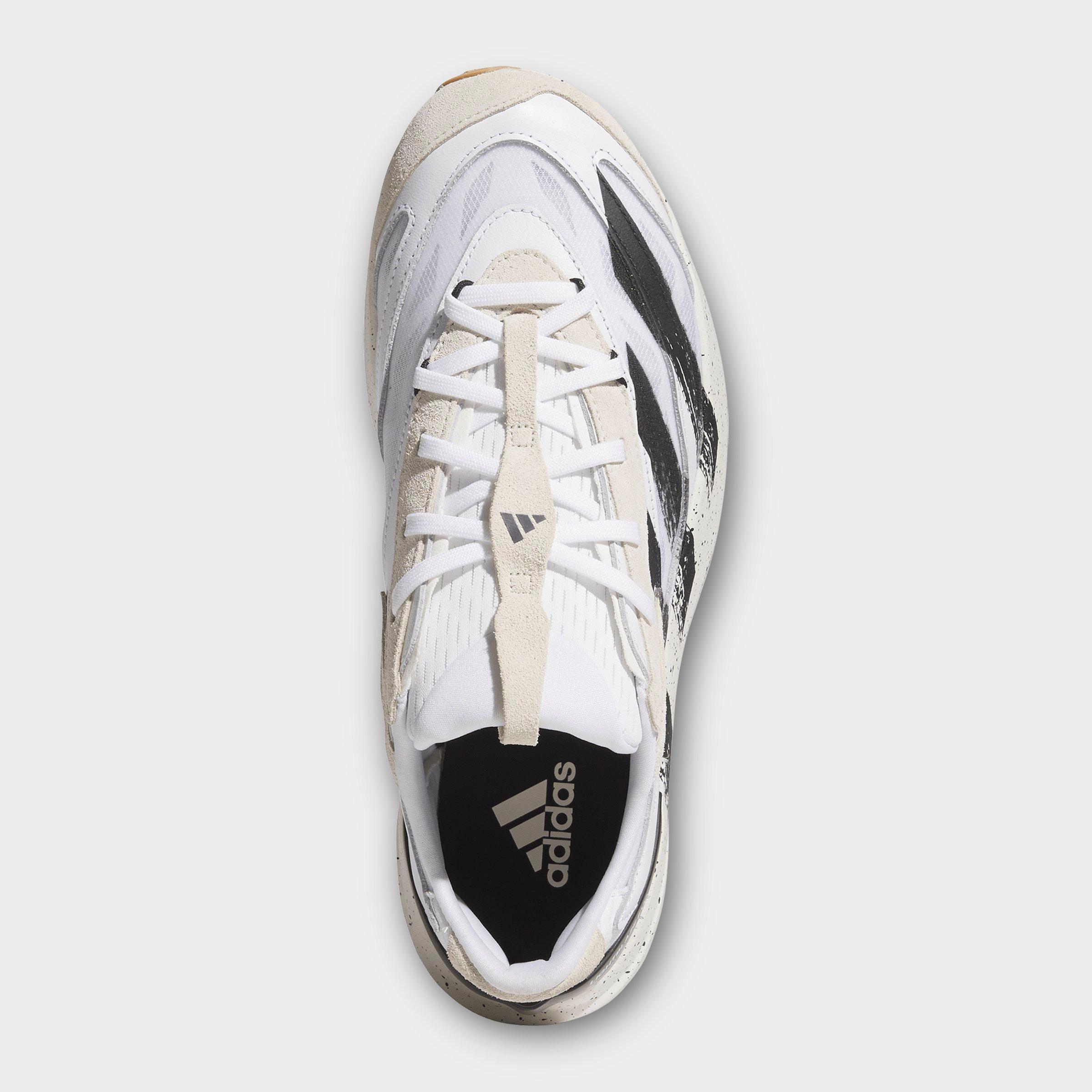 Men's adidas Lightblaze EVO SL Casual Shoes - Clay/Core Black/Off White - Top view