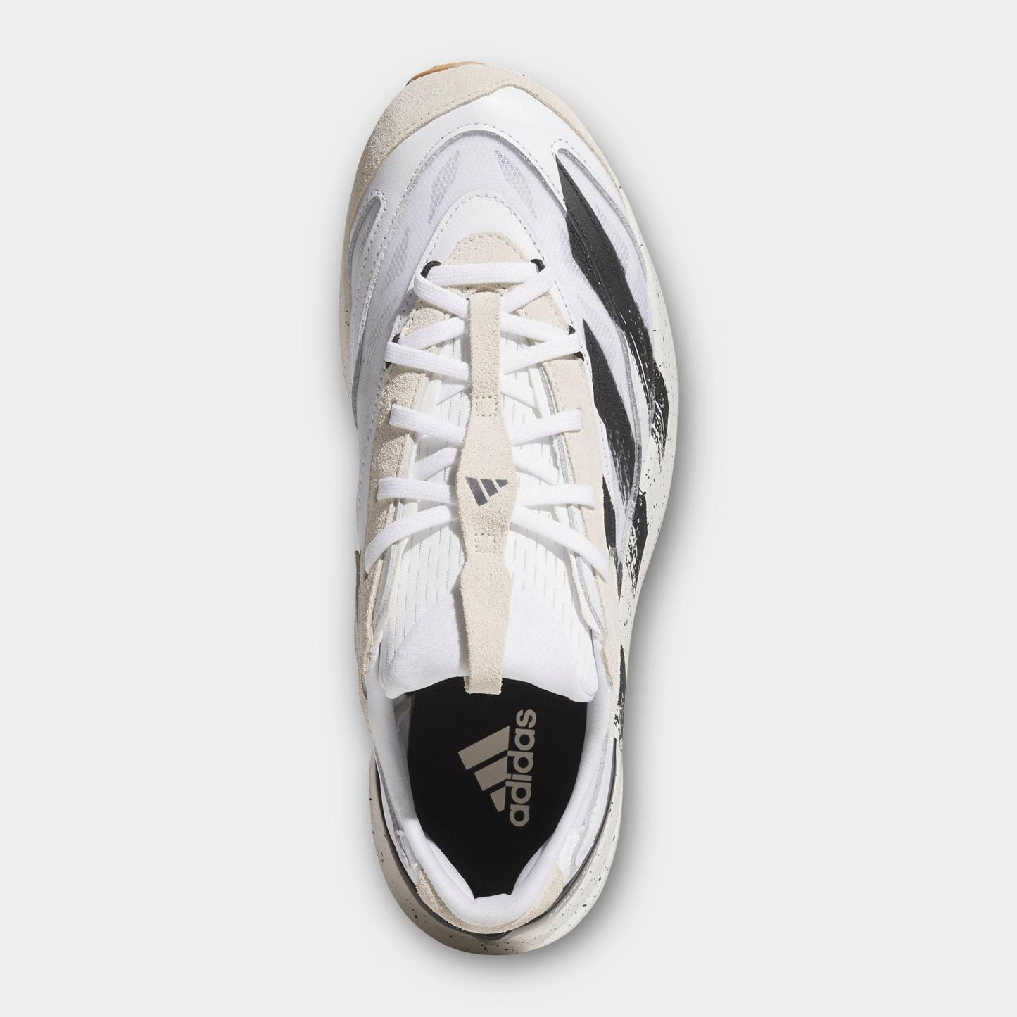 Men's adidas Lightblaze EVO SL Casual Shoes - Clay/Core Black/Off White - Top view