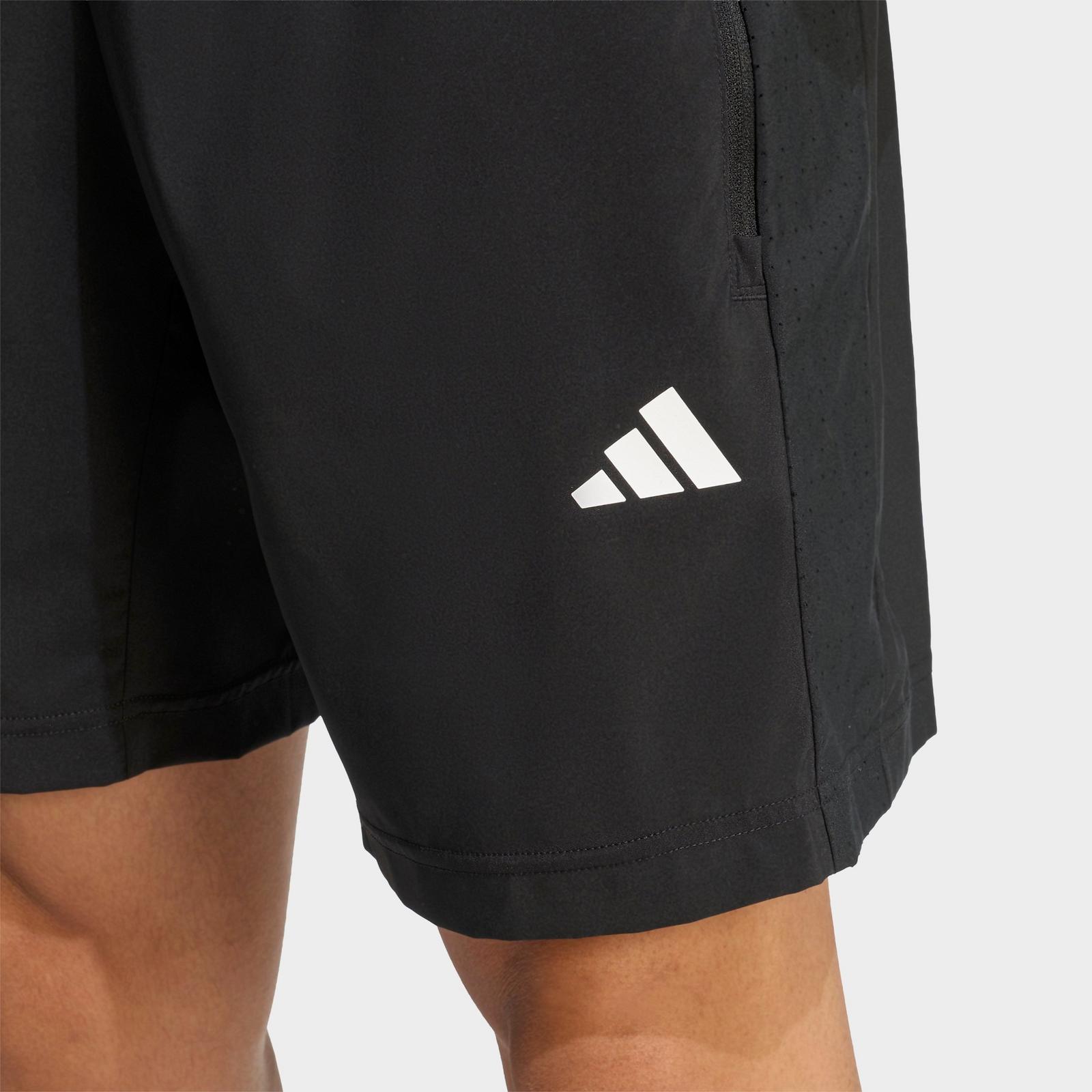 Men's adidas Workout Essentials Base Woven Training Shorts - Black - view 4