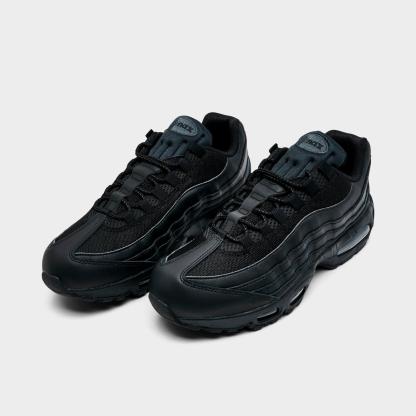Men's Nike Air Max 95 Big Bubble Casual Shoes - Black/Black/Anthracite/Black