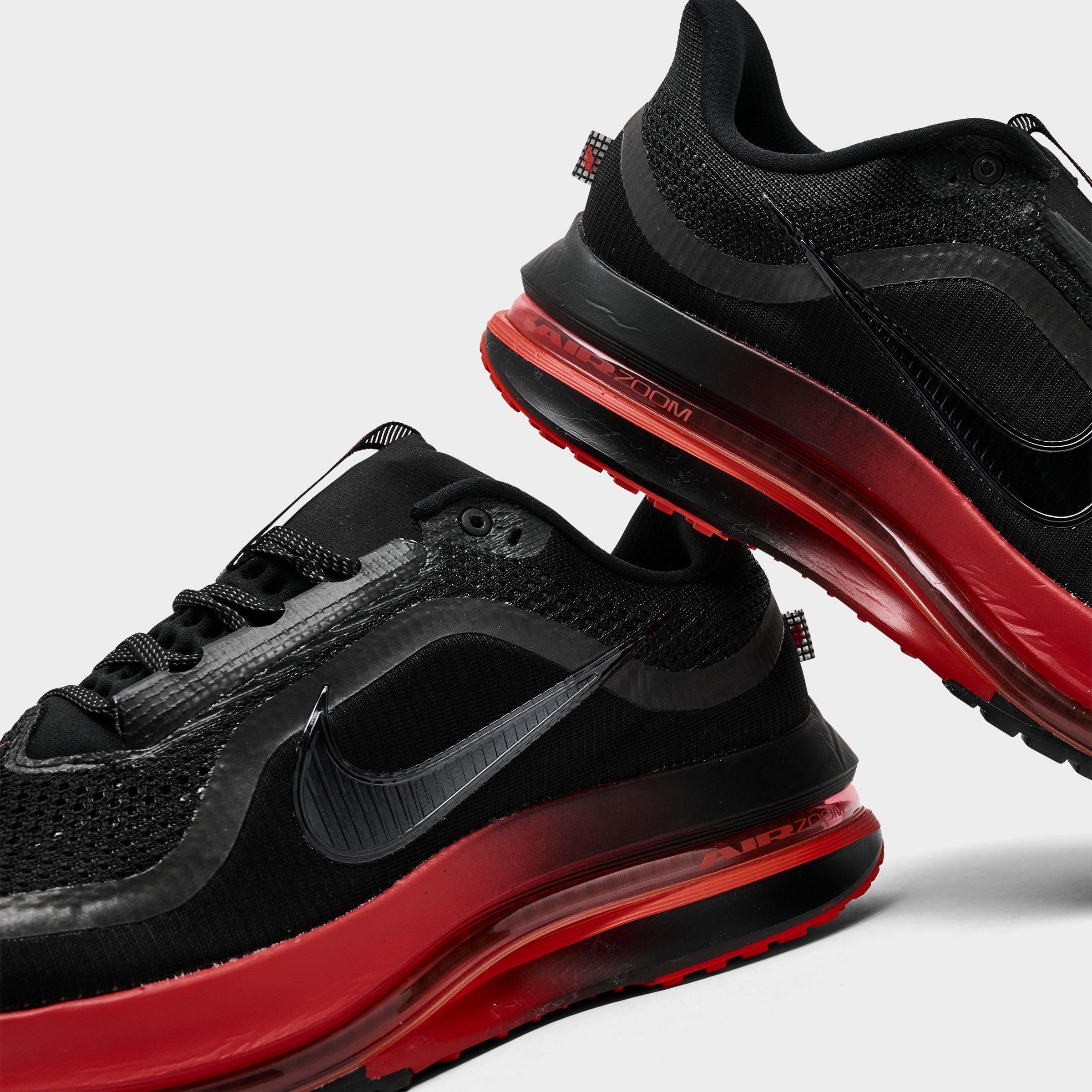 Men's Nithtke Pegasus Premium Running Shoes - Part 1 - Black/University Red/Bright Crimson/Black - Detail shot