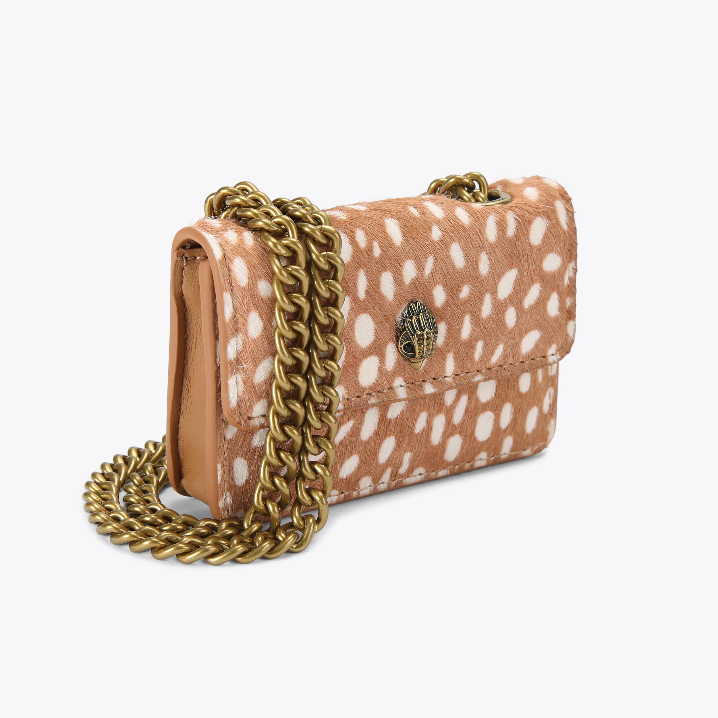 Kurt Geiger London Micro Kensington Bag - Tan - view 3