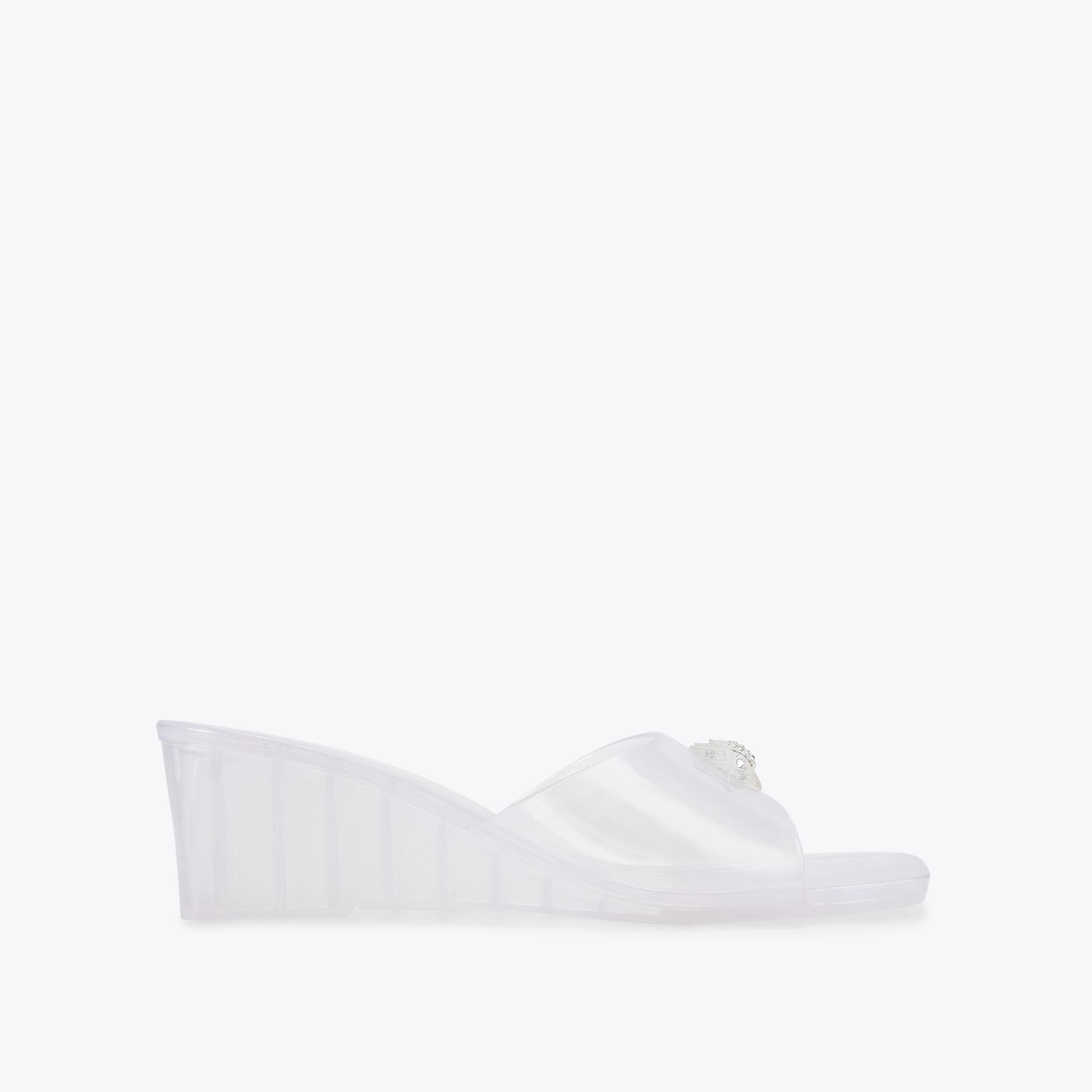 Kurt Geiger London Maddison Wedge Mule Heel - Multi Colored