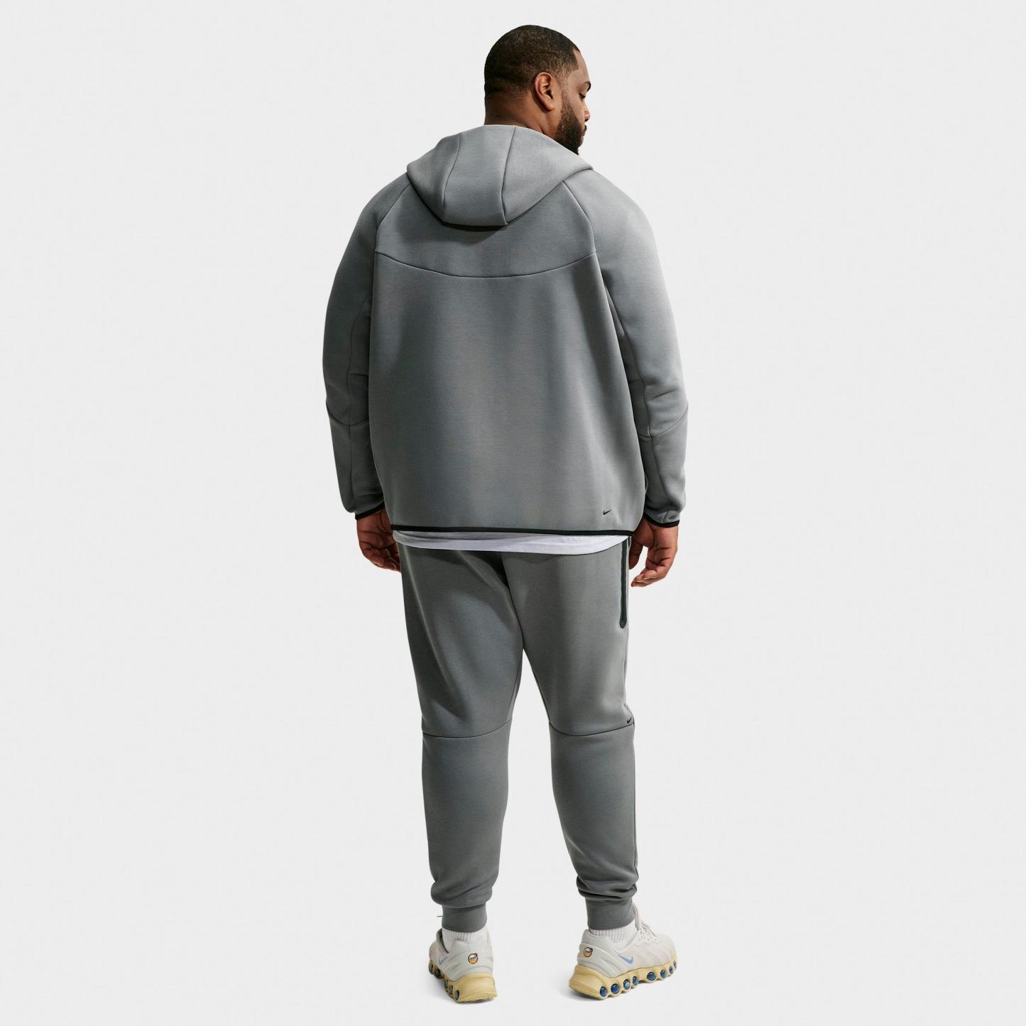 Men's Nithtke Tech Fleece Windrunner Full-Zip Hoodie - Part 1 - Smoke Grey/Football Blue