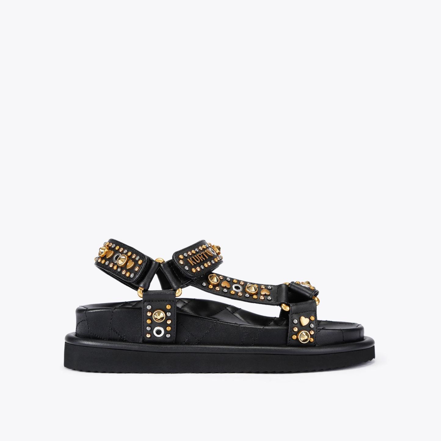 Kurt Geiger London Orson Sandal - Black