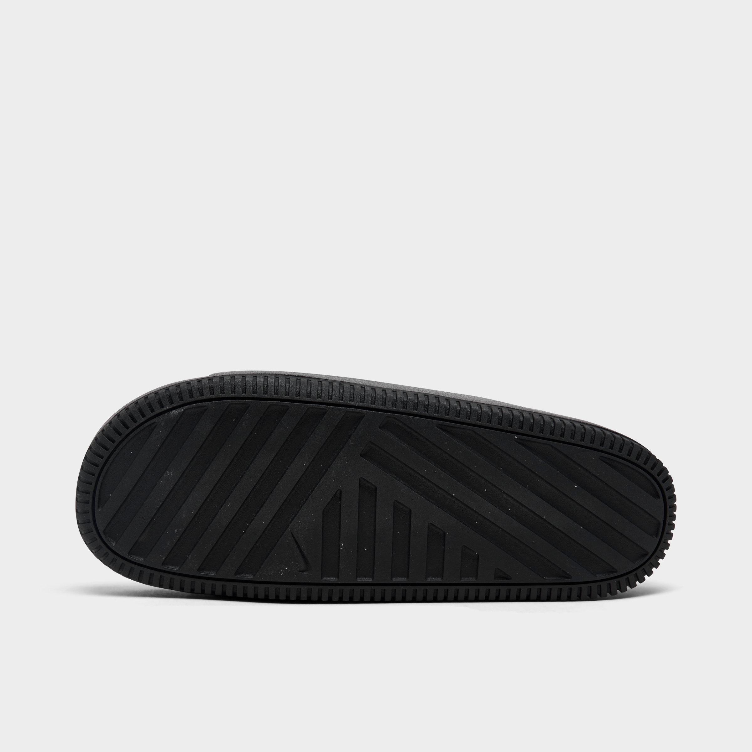 Men's Nithtke Calm Slide Sandals - Black/Black - Bottom view