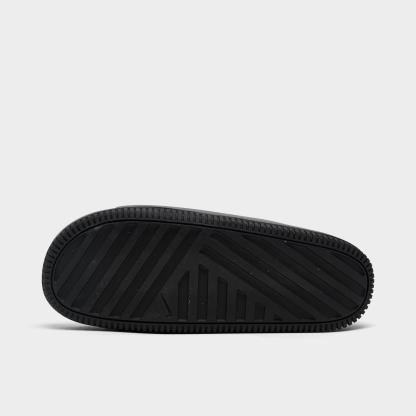 Men's Nithtke Calm Slide Sandals - Black/Black - Bottom view
