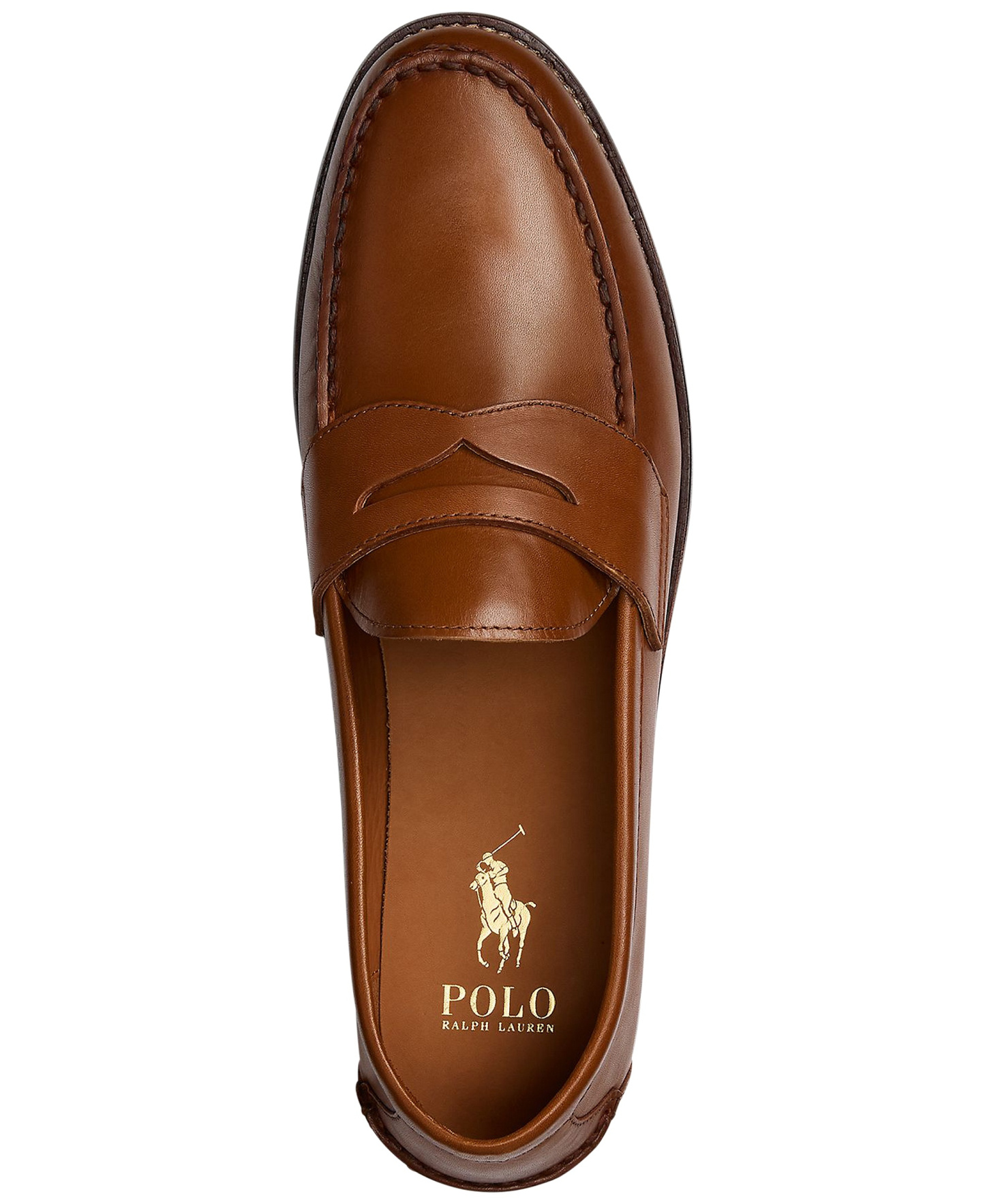 Polo Ralph Lauren Men's Alston Leather Penny Loafers - Tan