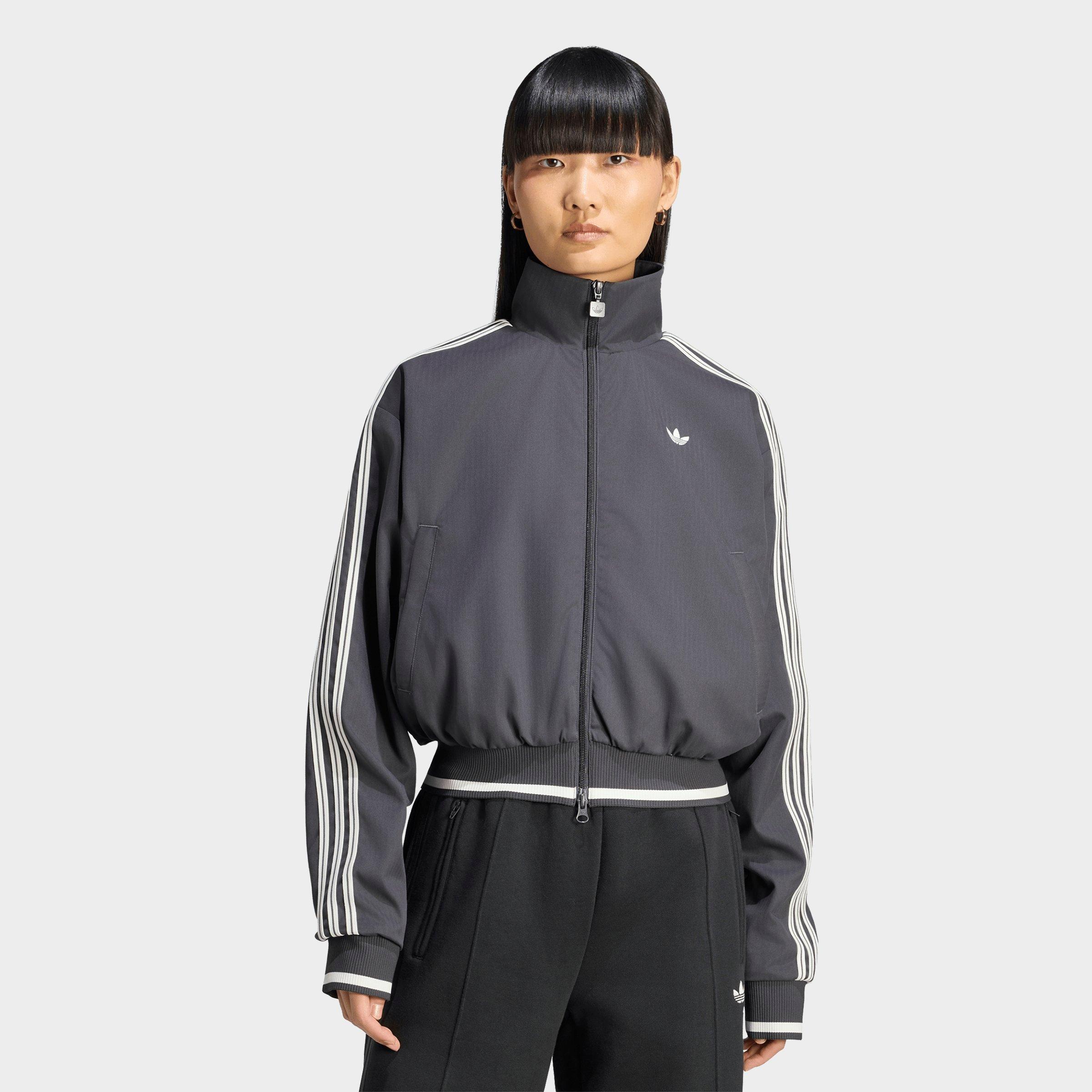 Women's adidas Originals Firebird Track Top - Utility Black/Cloud