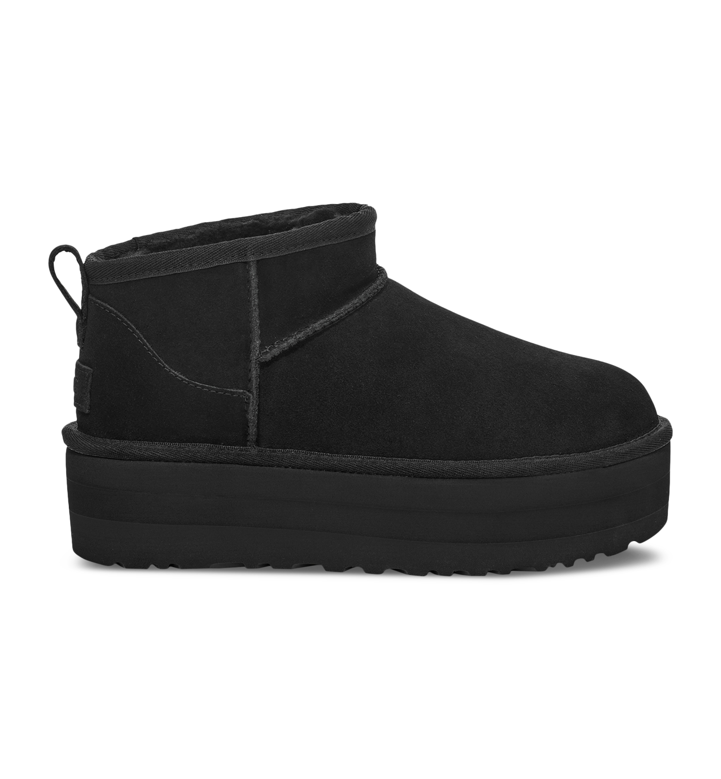 UGG® Women's Classic Ultra Mini Platform Booties - Black