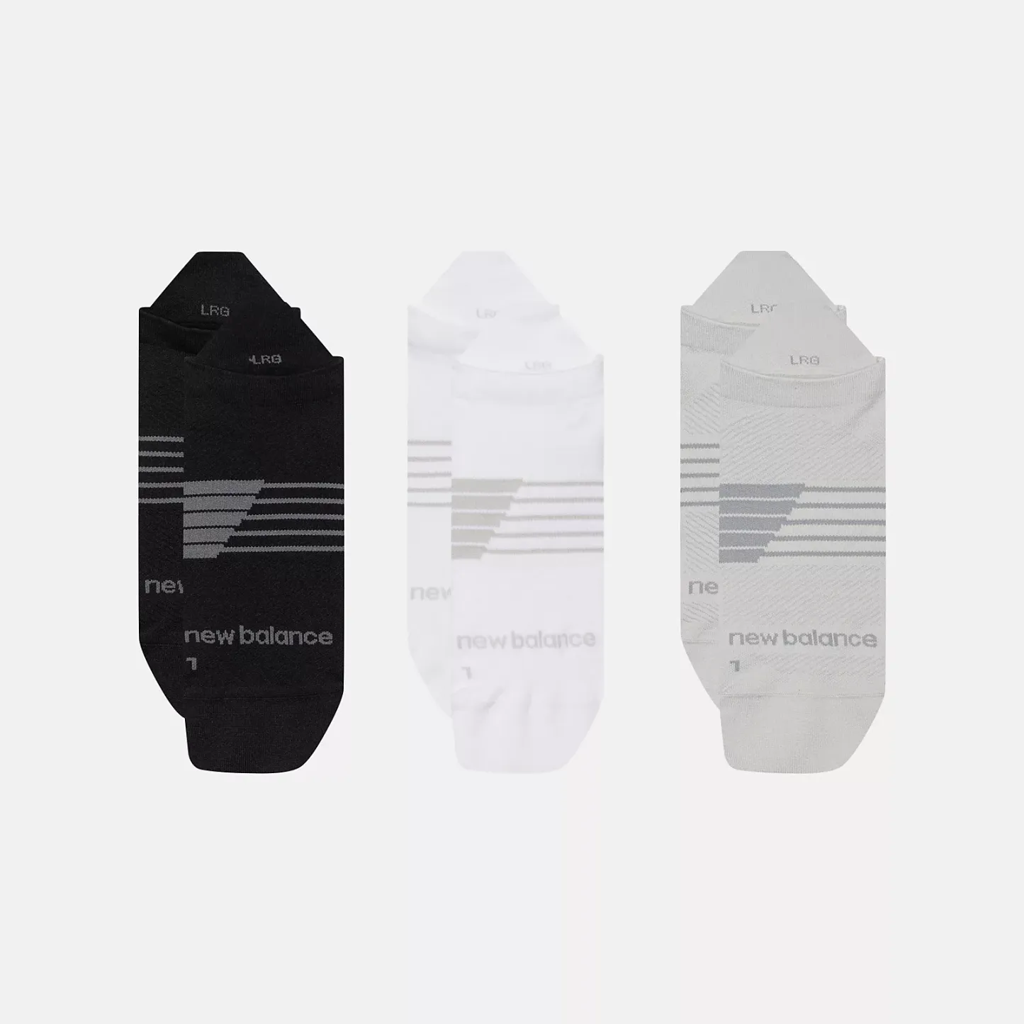 New Balance Pro Running Tab Socks 3 Pack, LAS35106AS1