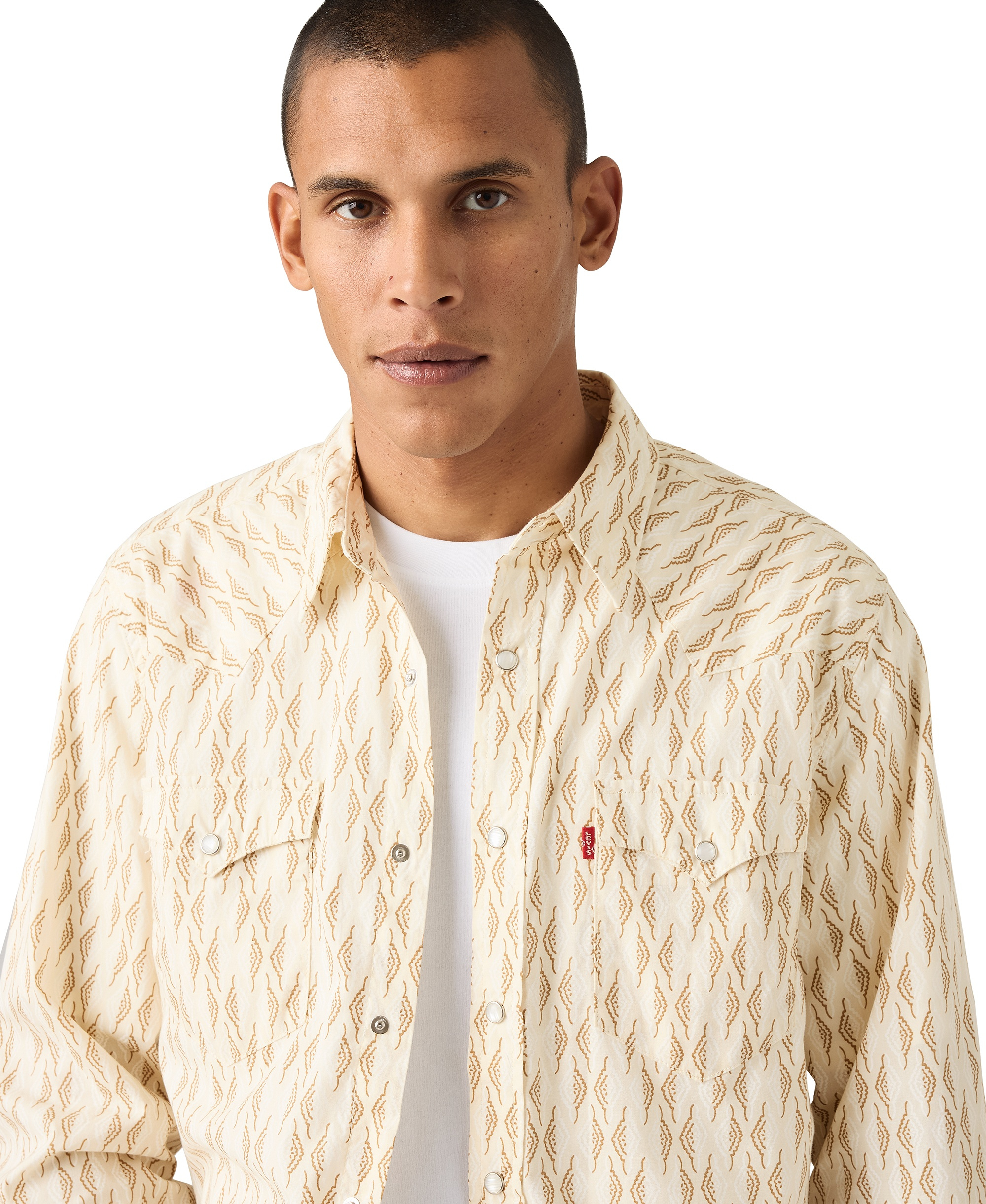 Levi's Men's Classic-Fit Western Shirt - Tigers Eye