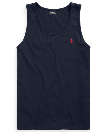 Polo Ralph Lauren Men's Washed Jersey Tank Top - Ink