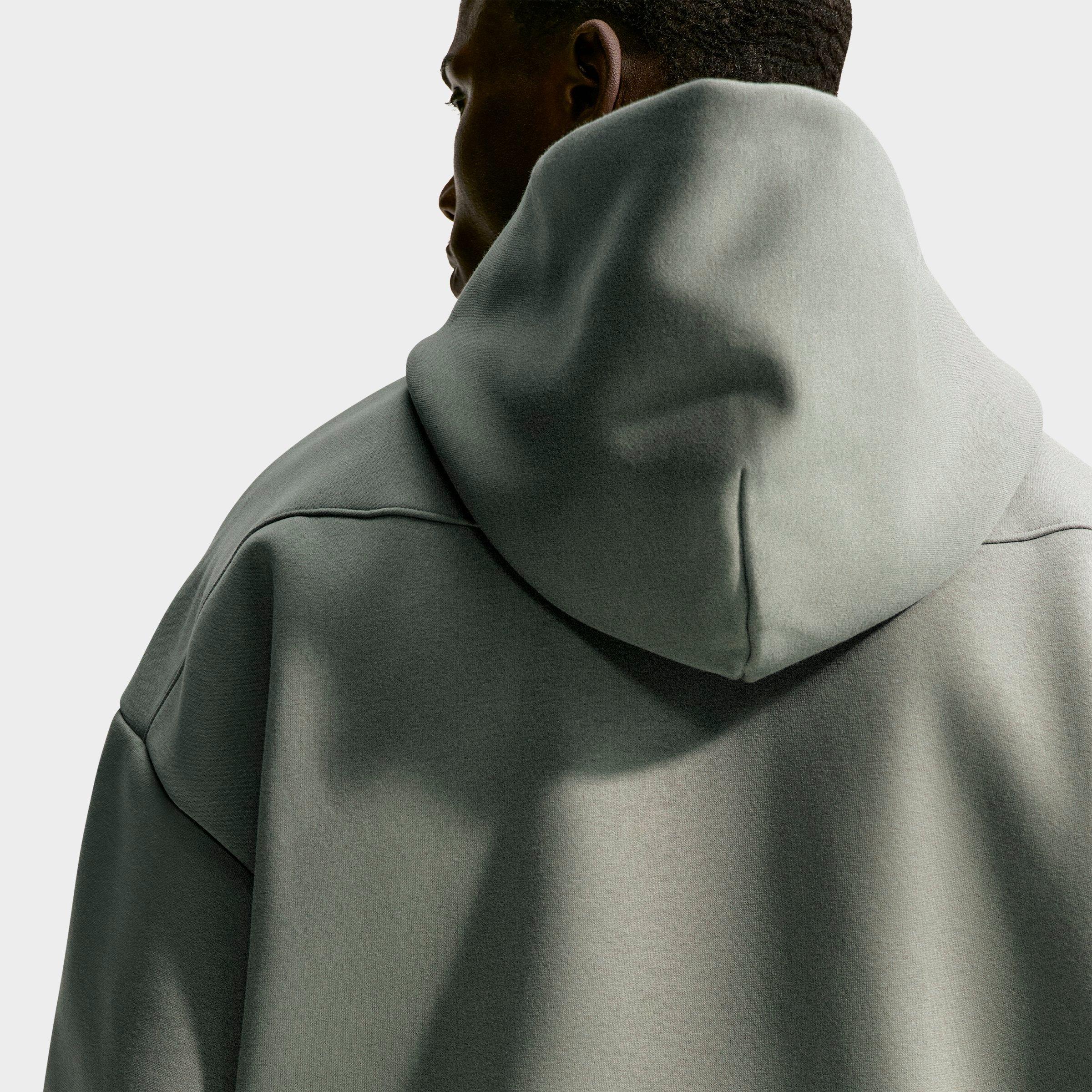 Men's Nithtke Standard Issue Therma-FIT Full-Zip Basketball Hoodie - Dark Stucco/Pale Ivory