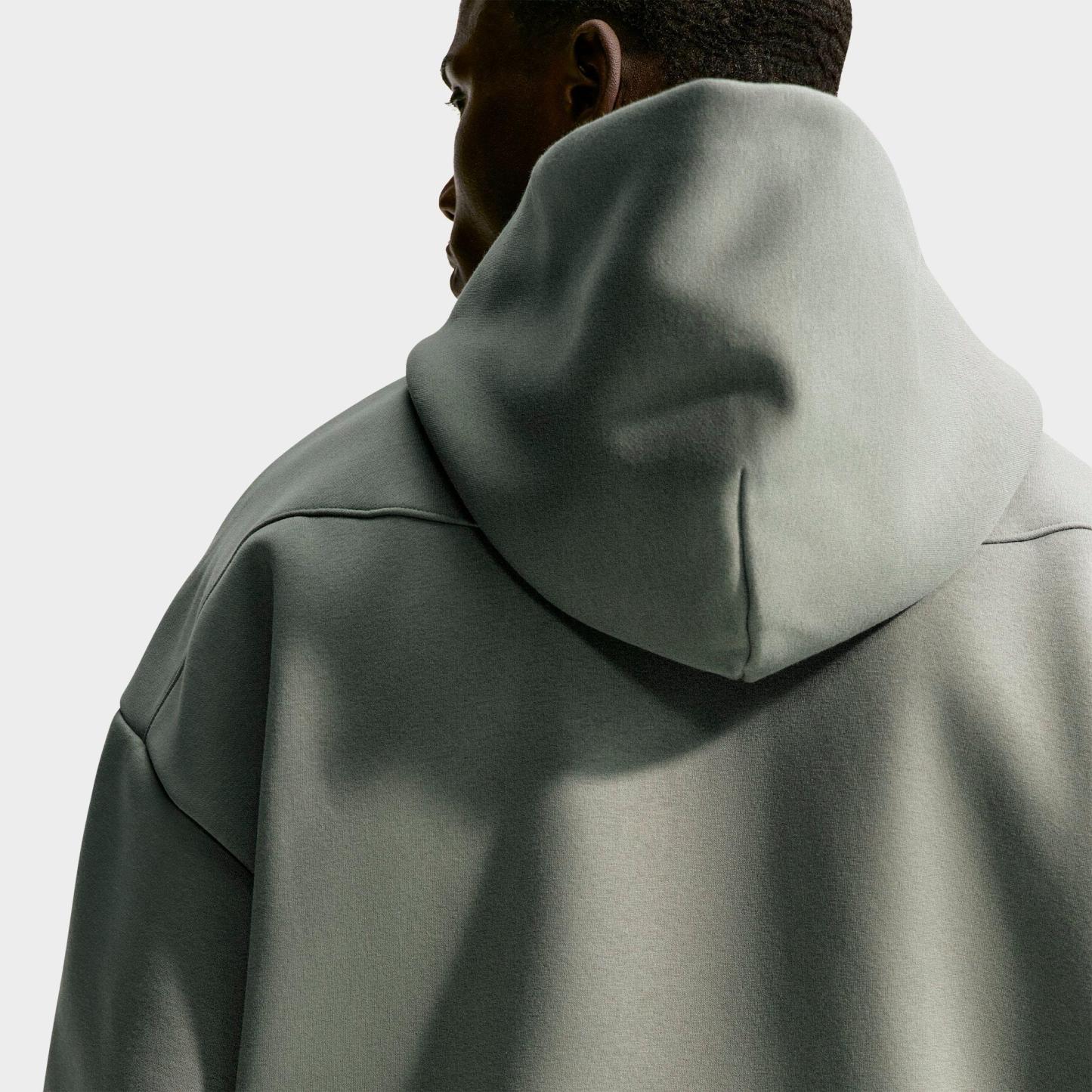 Men's Nithtke Standard Issue Therma-FIT Full-Zip Basketball Hoodie - Dark Stucco/Pale Ivory