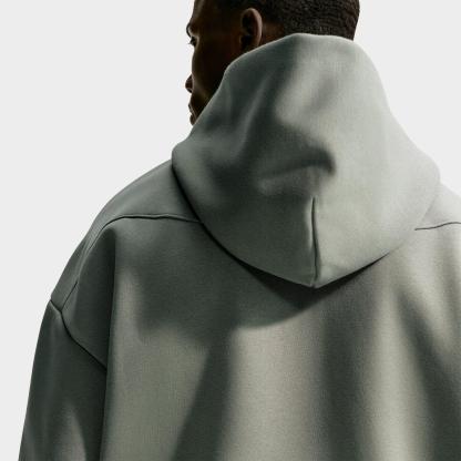 Men's Nithtke Standard Issue Therma-FIT Full-Zip Basketball Hoodie - Dark Stucco/Pale Ivory