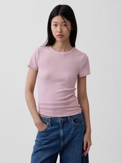 Modern Crew T-Shirt - Primitive pink