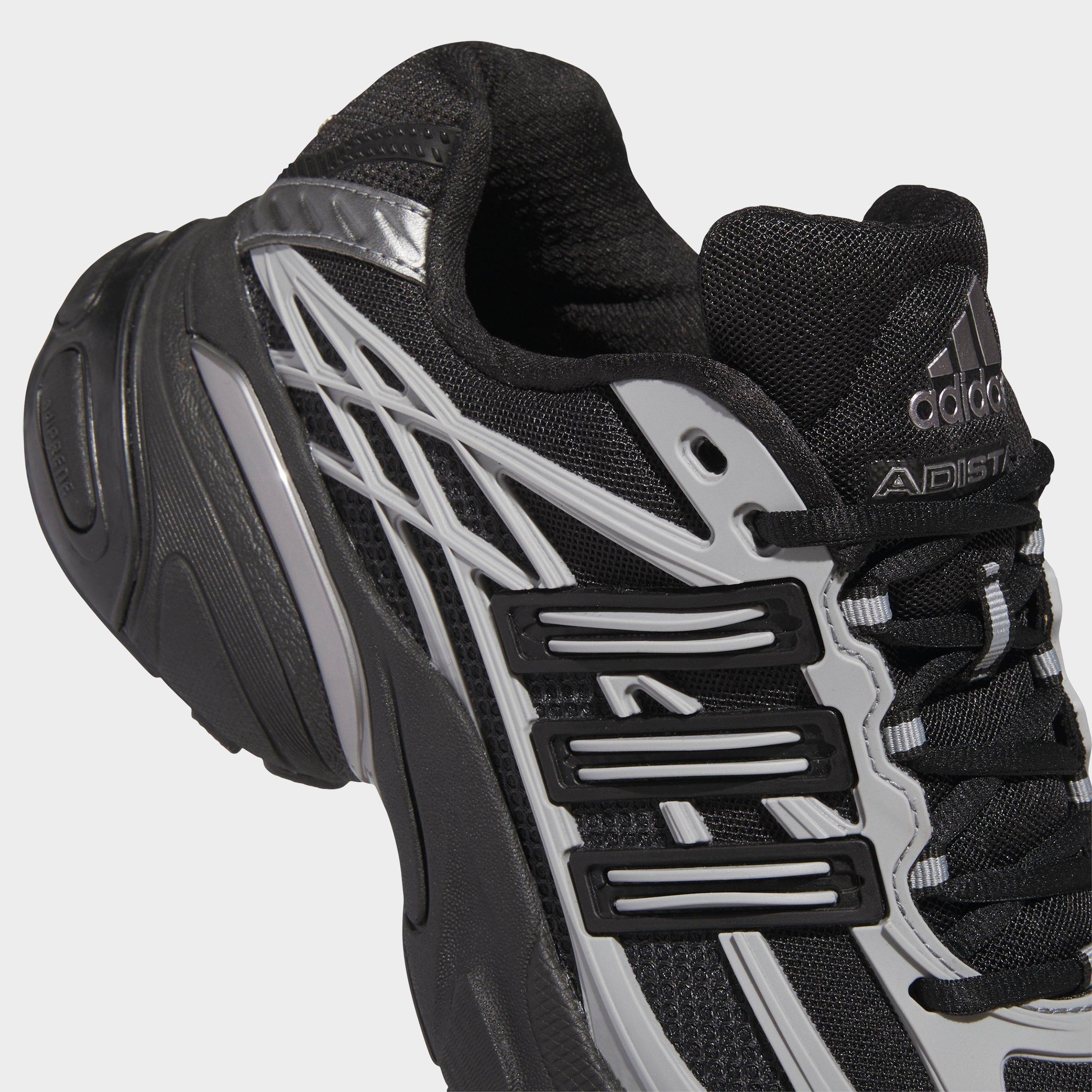 Men's adidas Adistar XLG 2.0 Casual Shoes - Part 1 - Core Black/Core Black/Iron Metallic - Detail shot