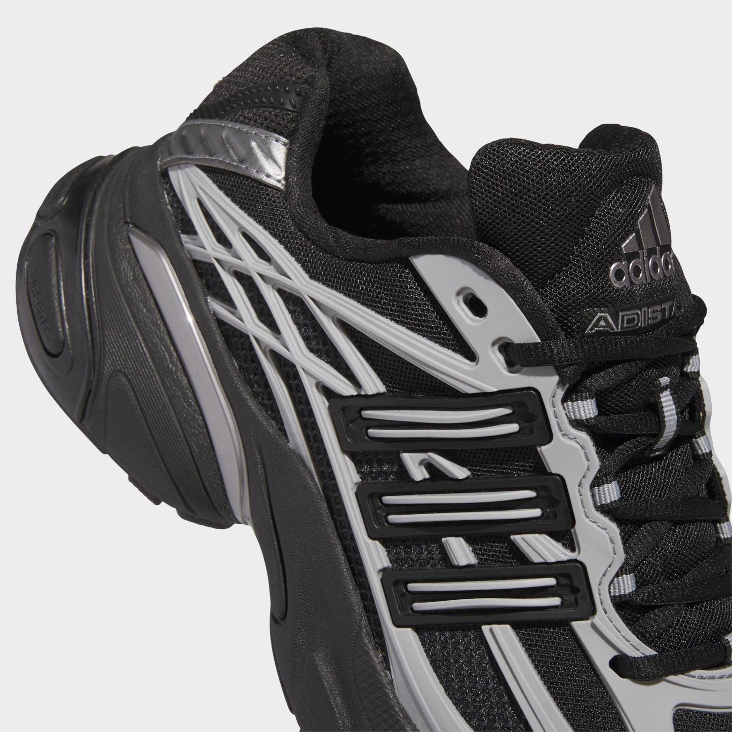 Men's adidas Adistar XLG 2.0 Casual Shoes - Part 1 - Core Black/Core Black/Iron Metallic - Detail shot