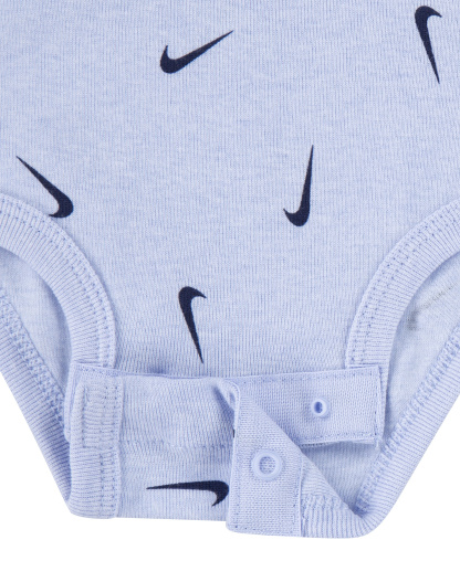 Nike Baby Boys' and Girls' Crewneck Bodysuits and Pants, 3-Piece Set - Blue