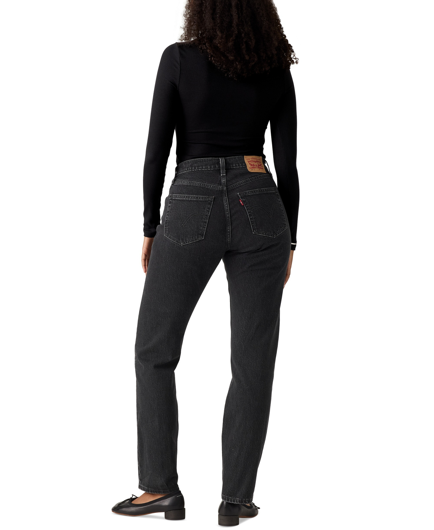 Levi's Women's 501 Curve High-Rise Straight-Leg Jeans - Memories Of You