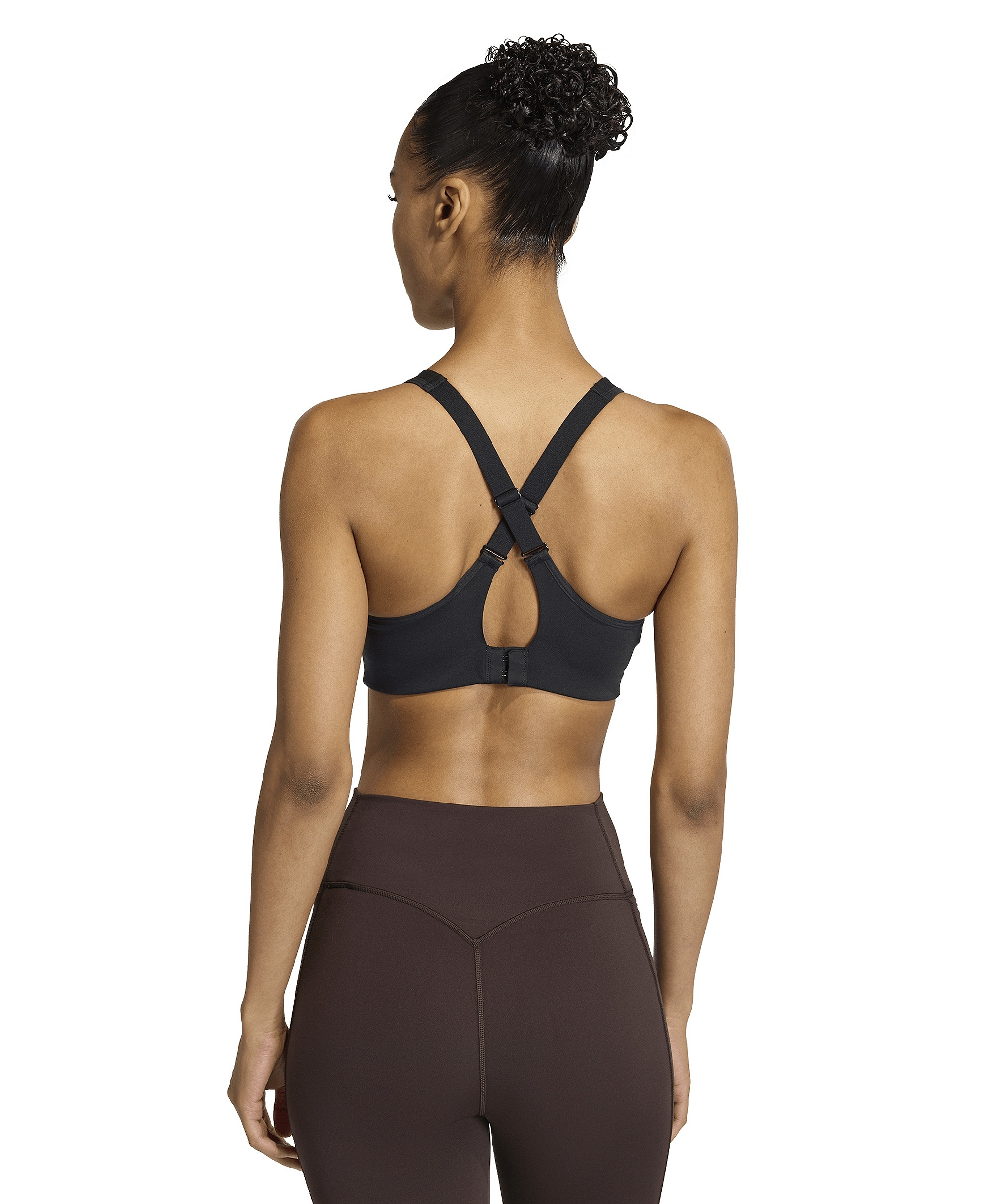 adidas Women's Optime Workout High Support Bra - Black