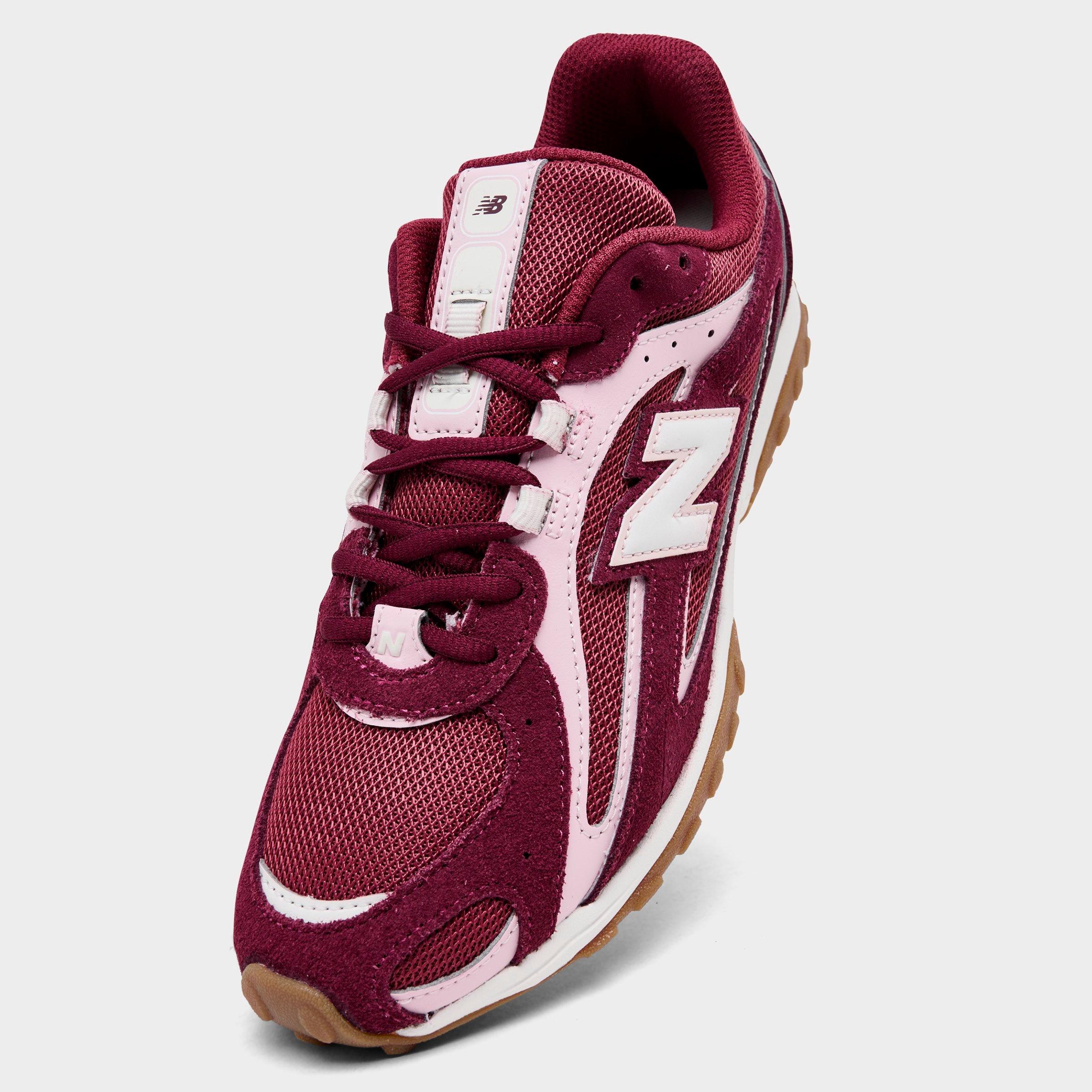 Women's New Balance 204L Casual Shoes - Burgundy/Stone Pink - view 3