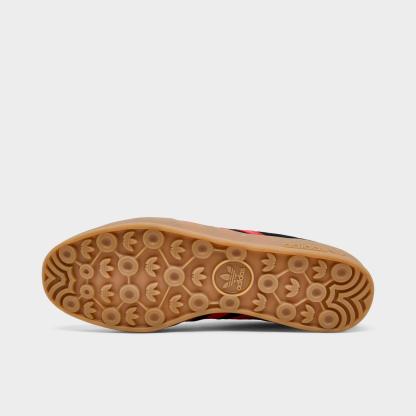 Men's adidas Originals Gazelle Indoor Casual Shoes - Core Black/Better Scarlet/Gum - view 6